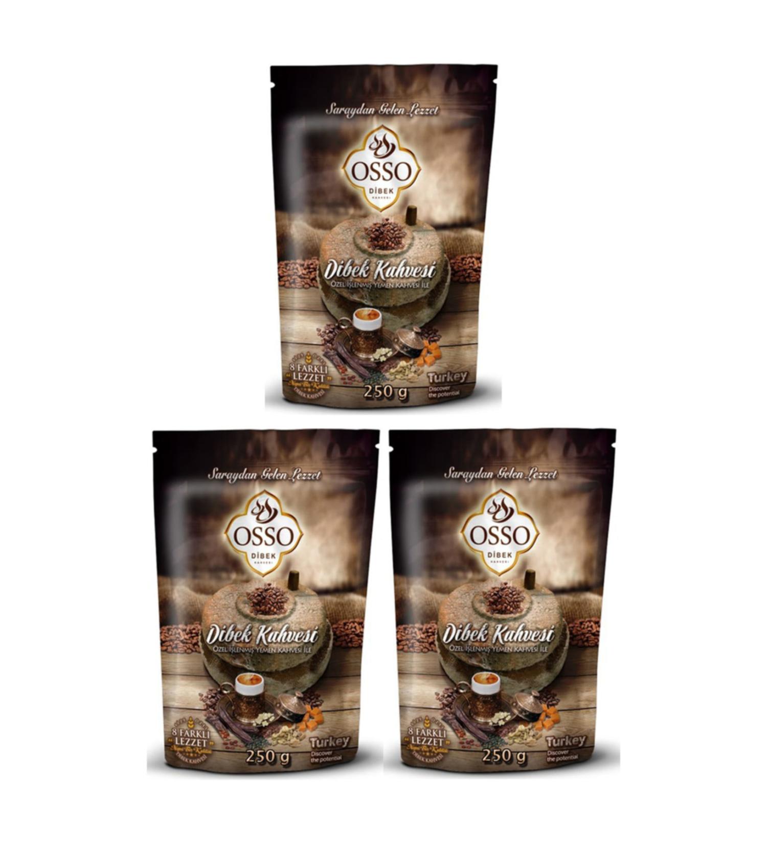Osso Dibek Coffee 200 Gr. 3 pieces