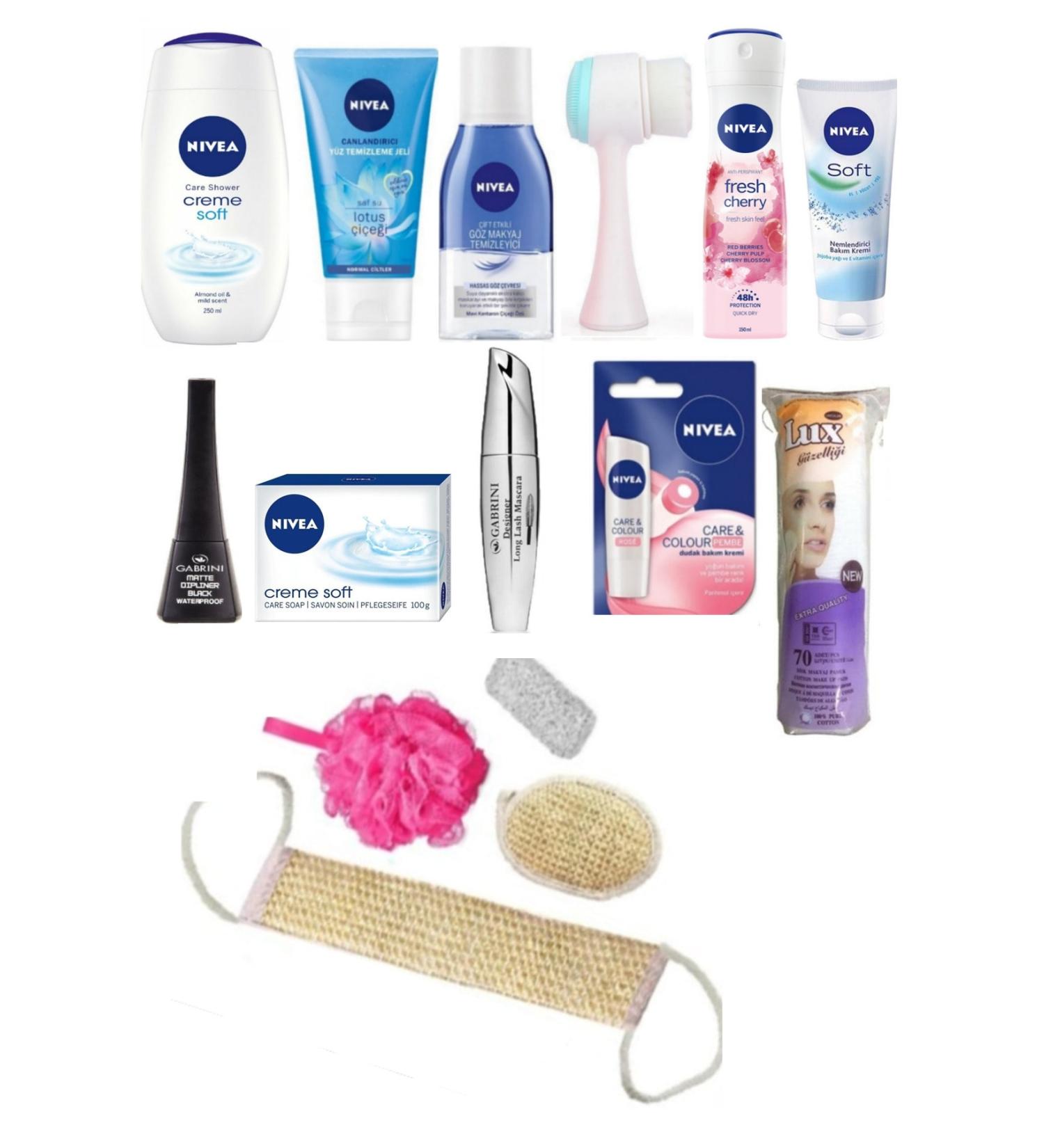 NIVEA Bride Engagement Dowry Bundle Set - Bride Make-up Set Without Box 15 Pieces