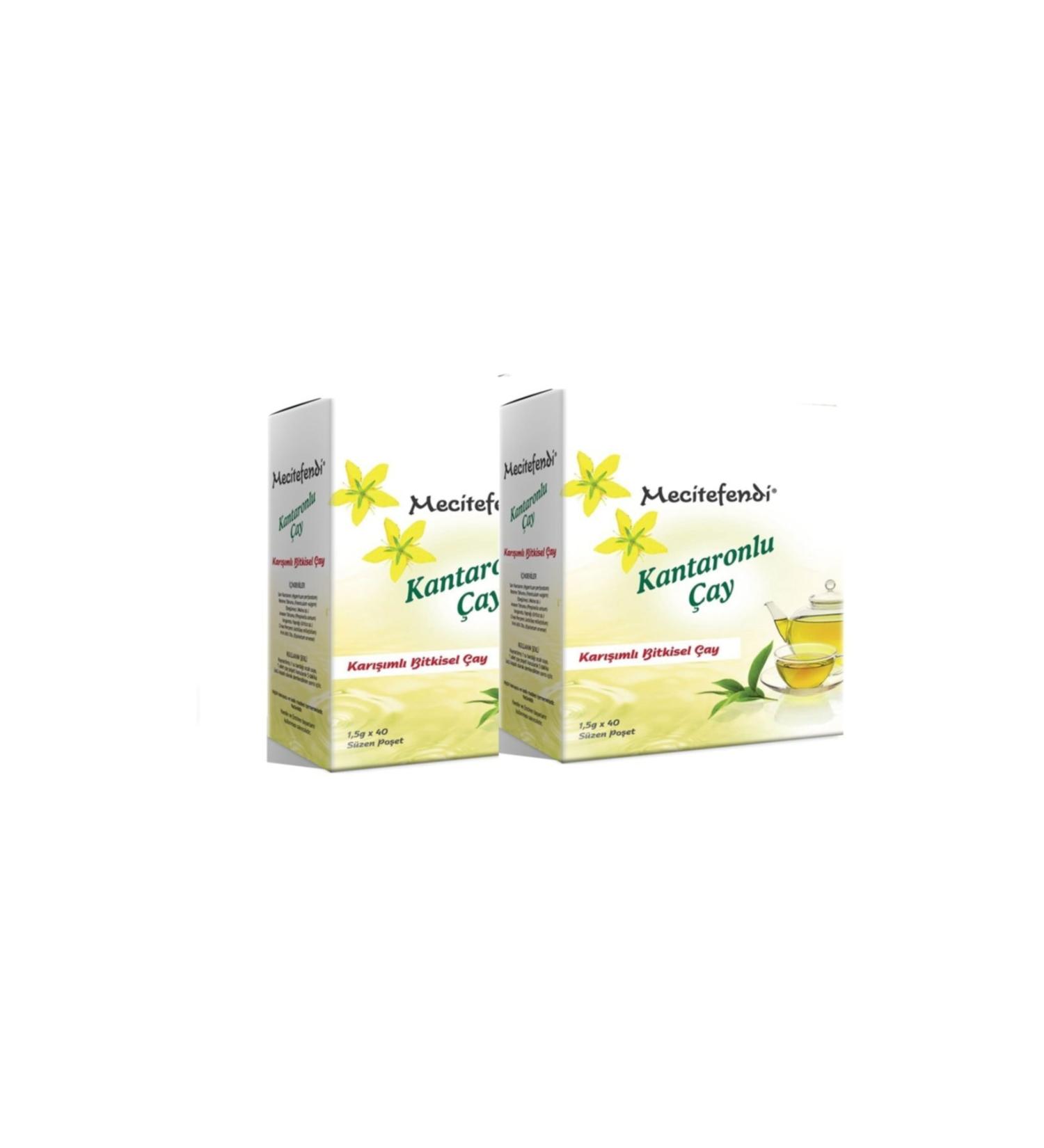 Mecit Efendi 2 Pieces Mecitefendi St. John's Wort Tea Filtering Bags 40 Pack