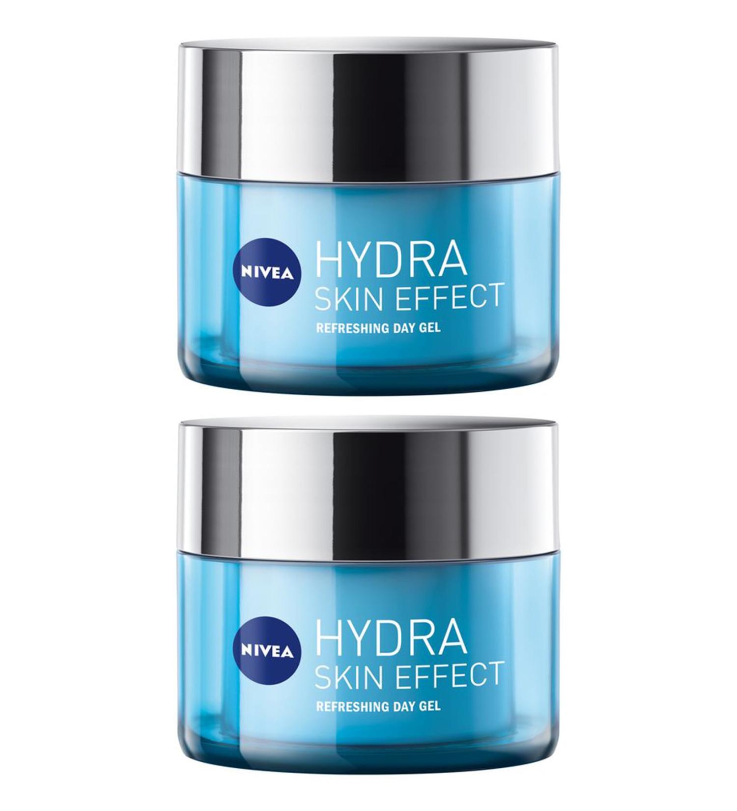 NIVEA Hydra Skin Effect Gel Cream 50 Ml X 2 Pieces - Buy Online on GoSupps.com