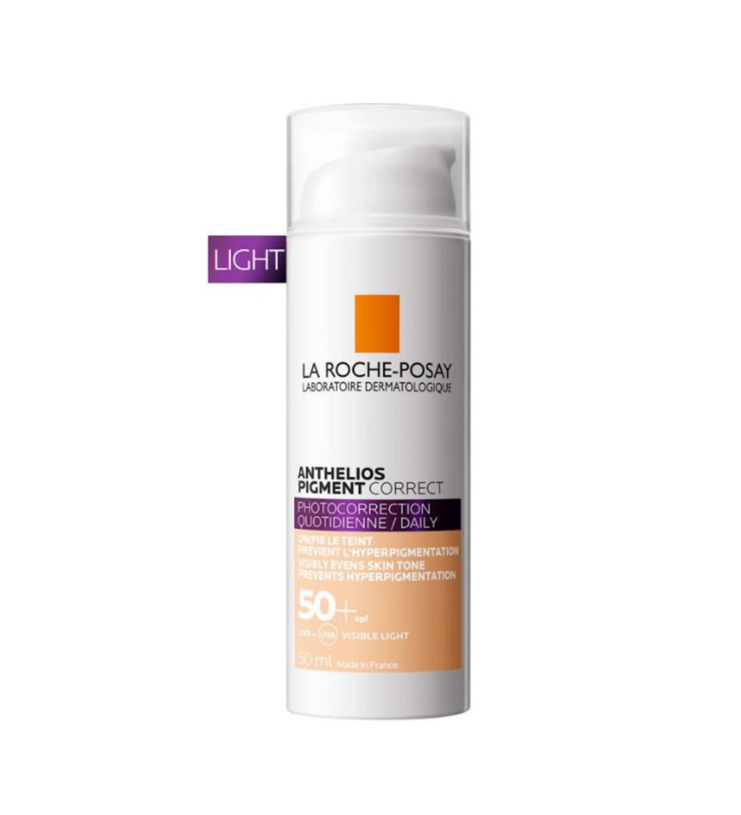 La Roche Posay NEW GENERATION COLOURED SUN CREAM LIGHT 50 ML REGULATING THE APPEARANCE OF SPOT AND EVENING THE SKIN TONE - Buy Online on GoSupps.com