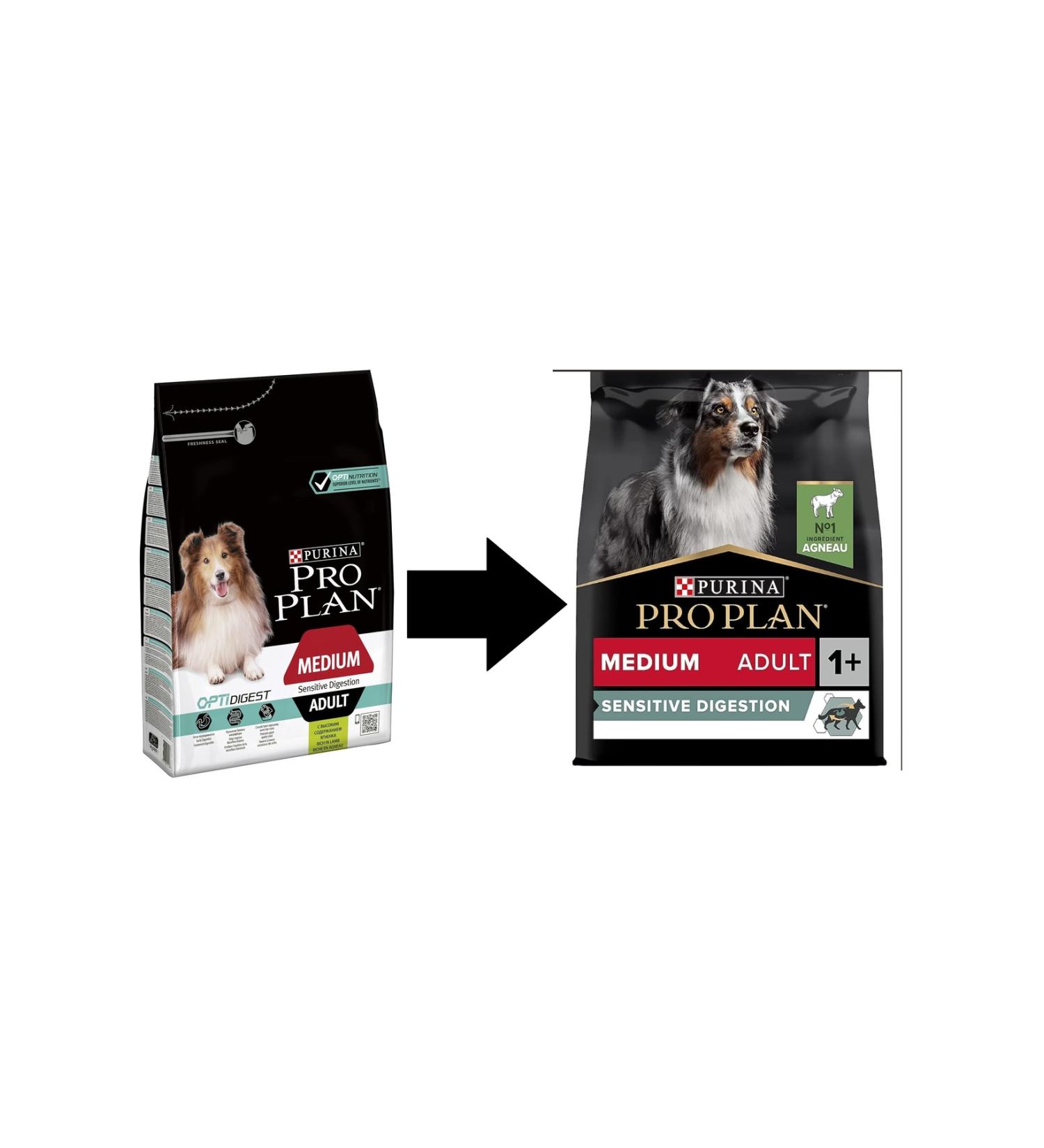 Purina Proplan Medium Adult Lamb Medium Breed Adult Dog Food 3 KG - META PET - Buy Online on GoSupps.com
