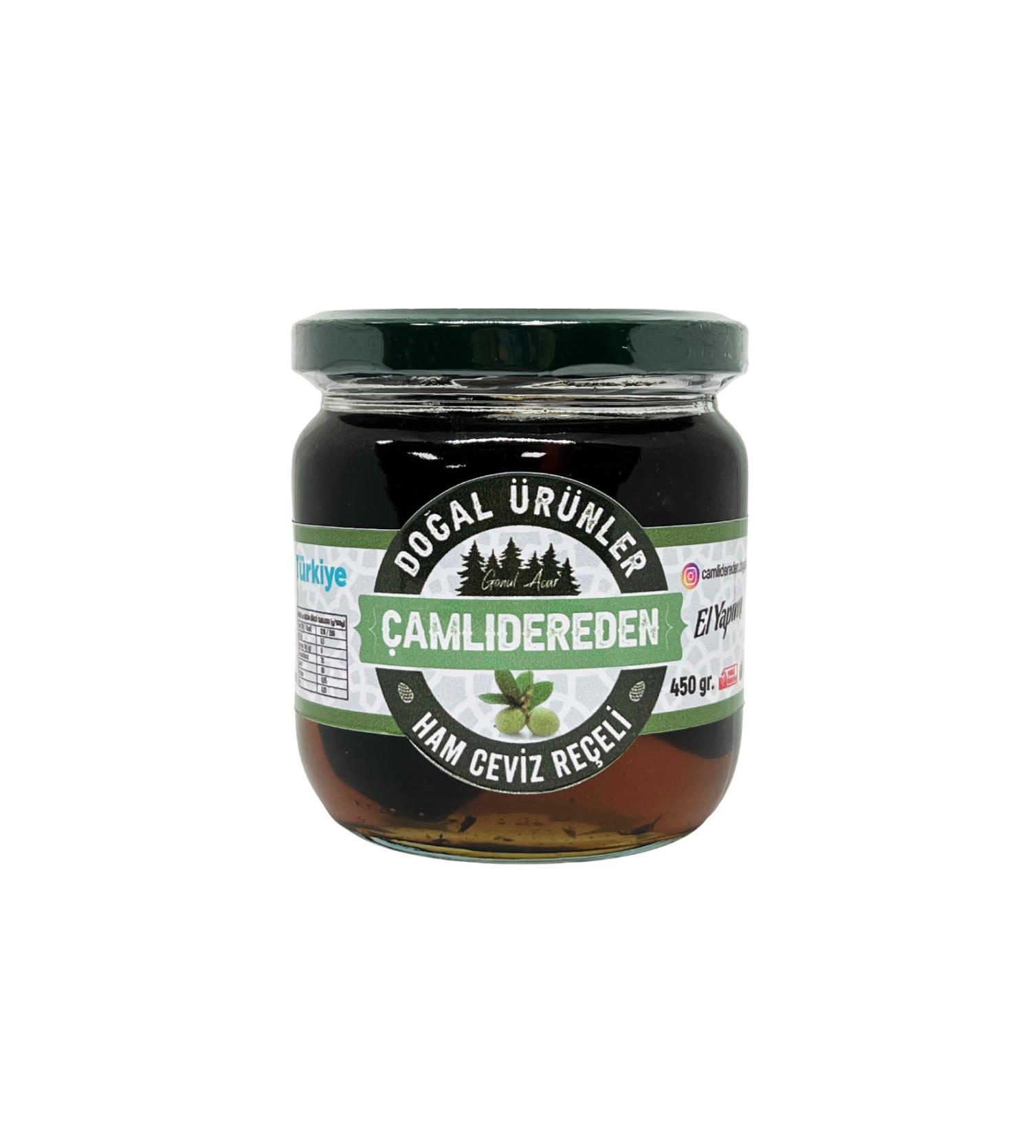 Natural Products from aml dere Raw Walnut Jam 450 gr