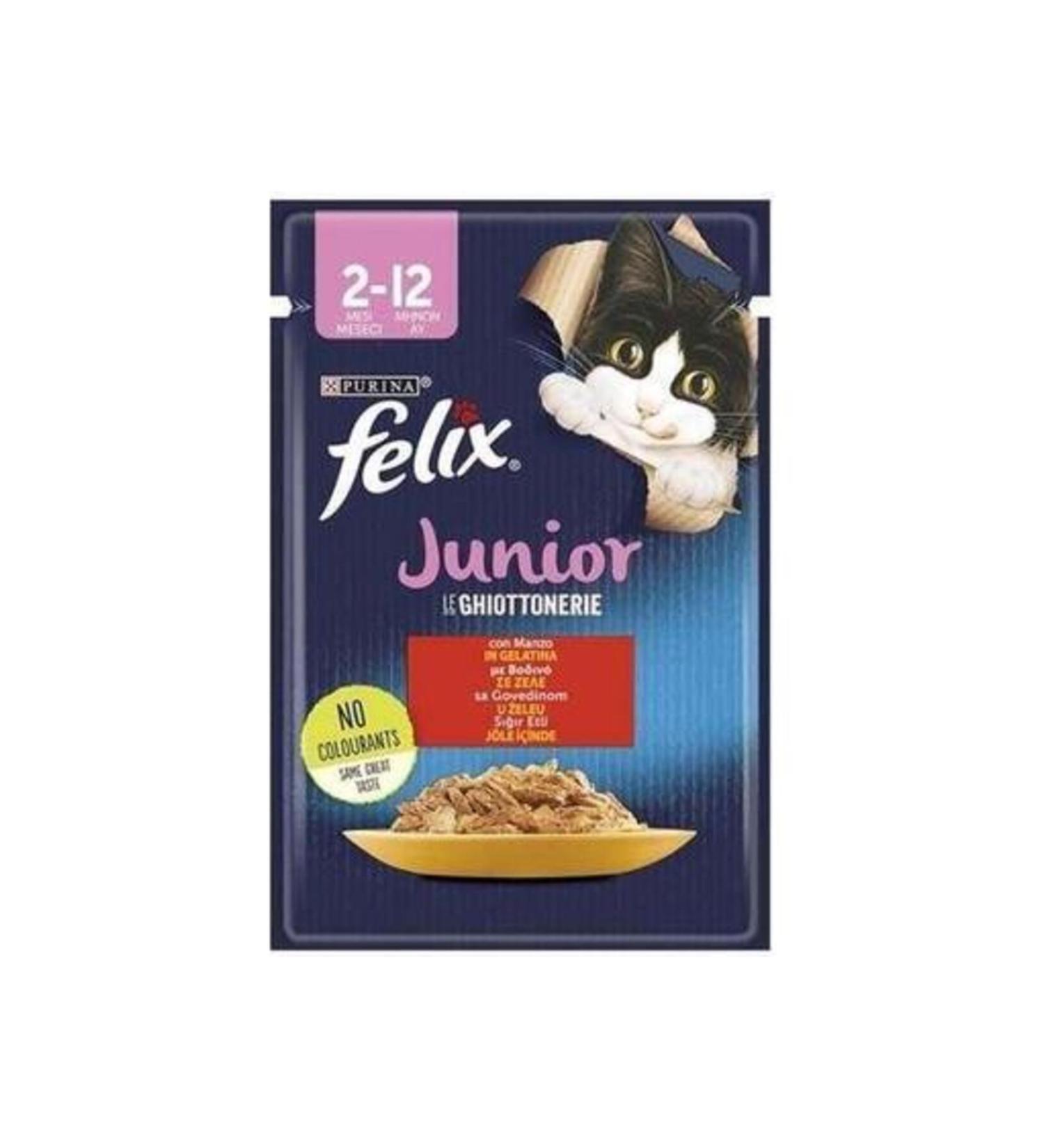 FELIX FELIX POUCH JUNIOR CHICKEN 85 GR X 20 PIECES