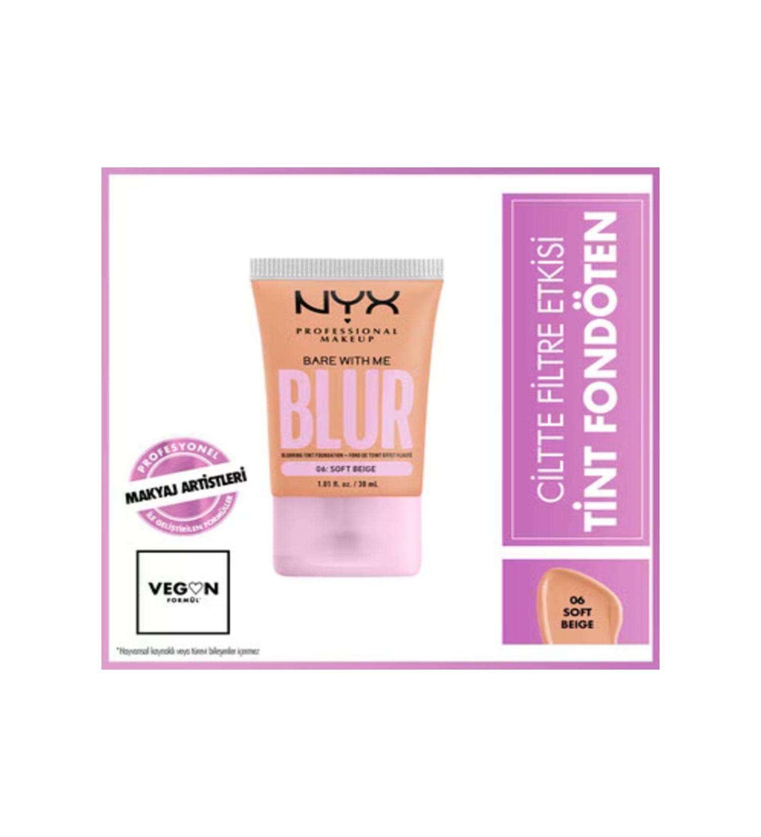 NYX Professional Makeup Blur Tint Foundation 06 Soft Beige