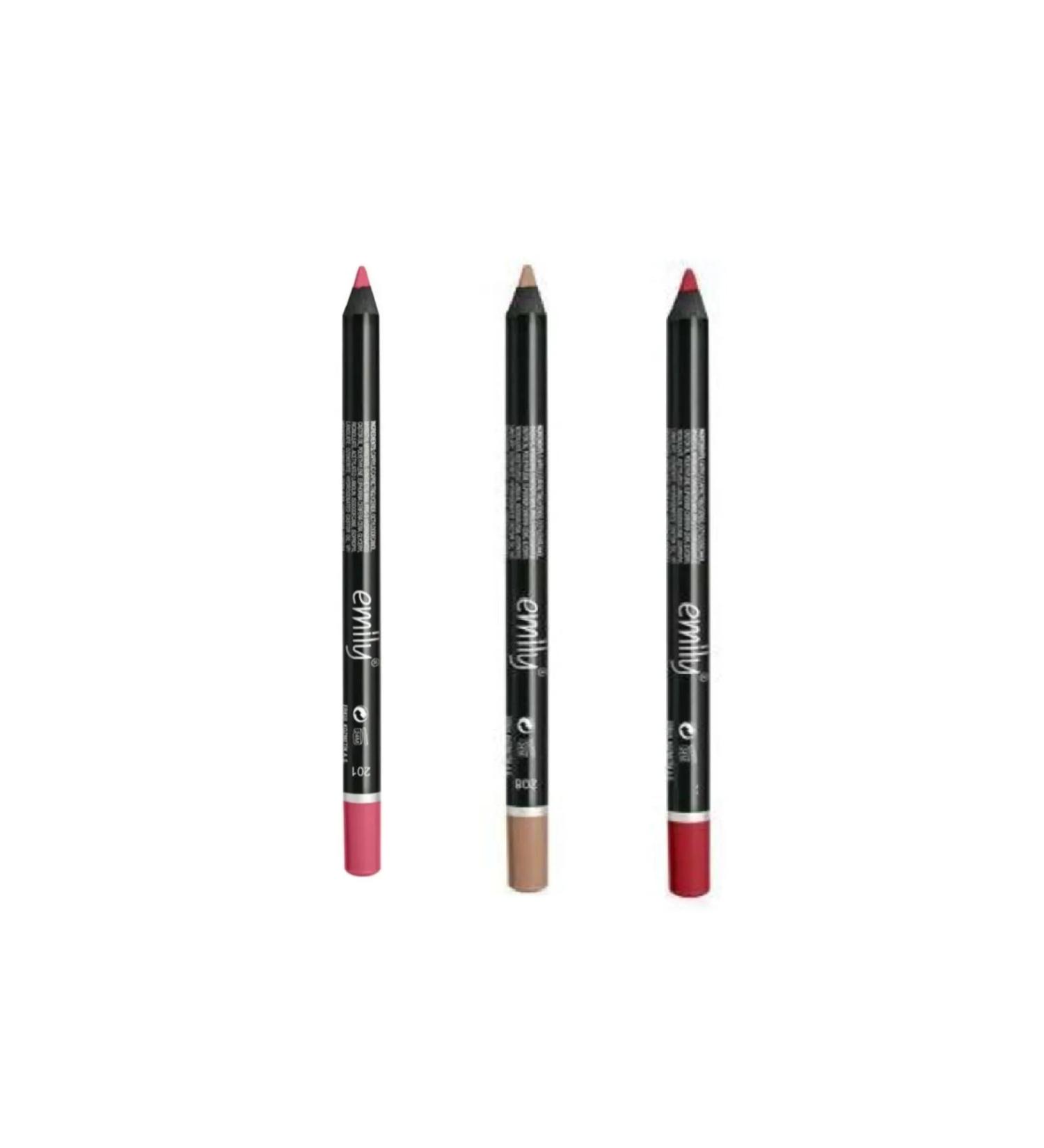 EMILY EMILY 3-PACK LIP PENCIL NO: 201-208-225