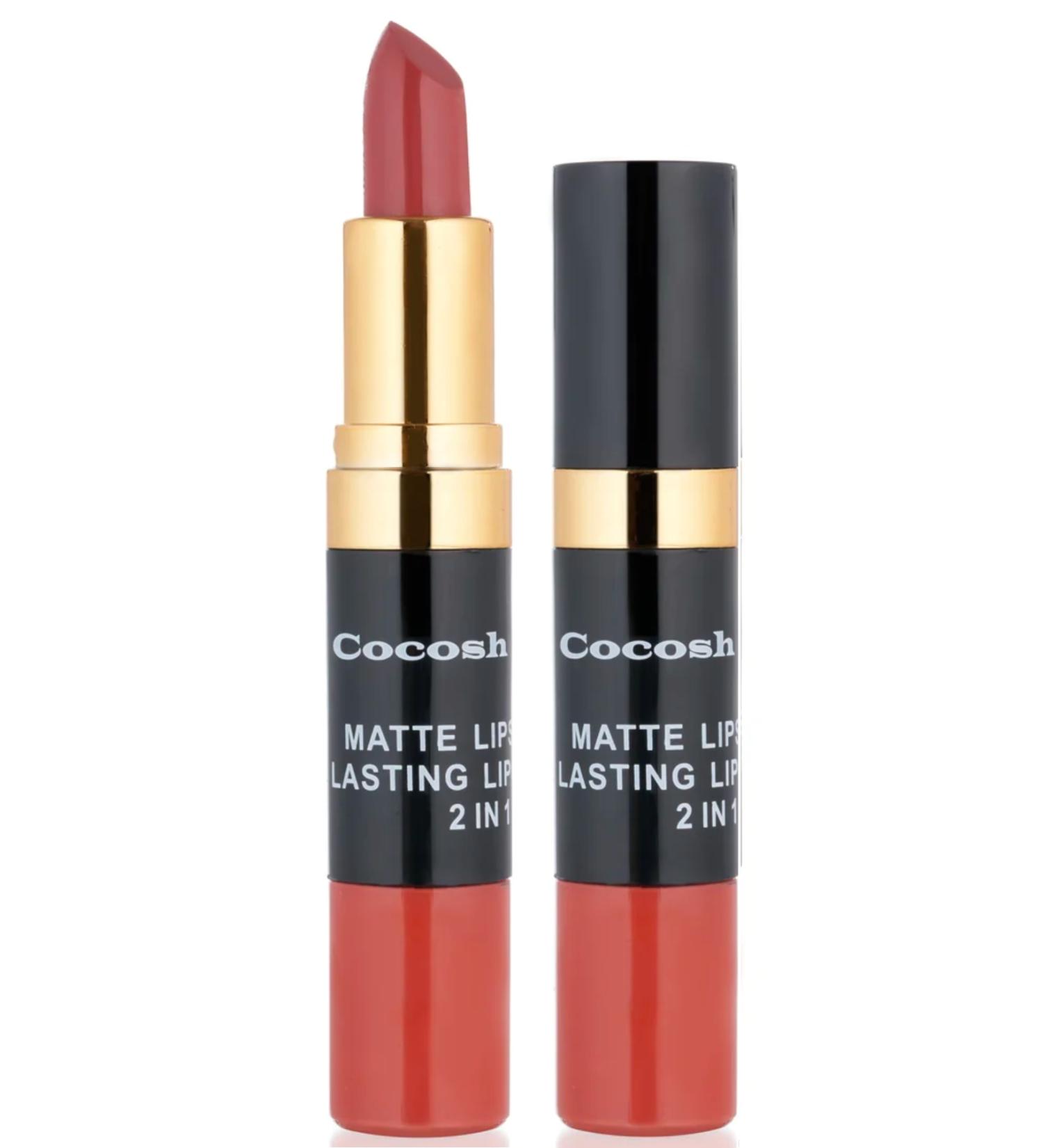 Cocosh She Lipstick - Matte Smile Lipstick & Lipgloss 2 In 1 03 Tile 8681569700482 - Buy Online on GoSupps.com