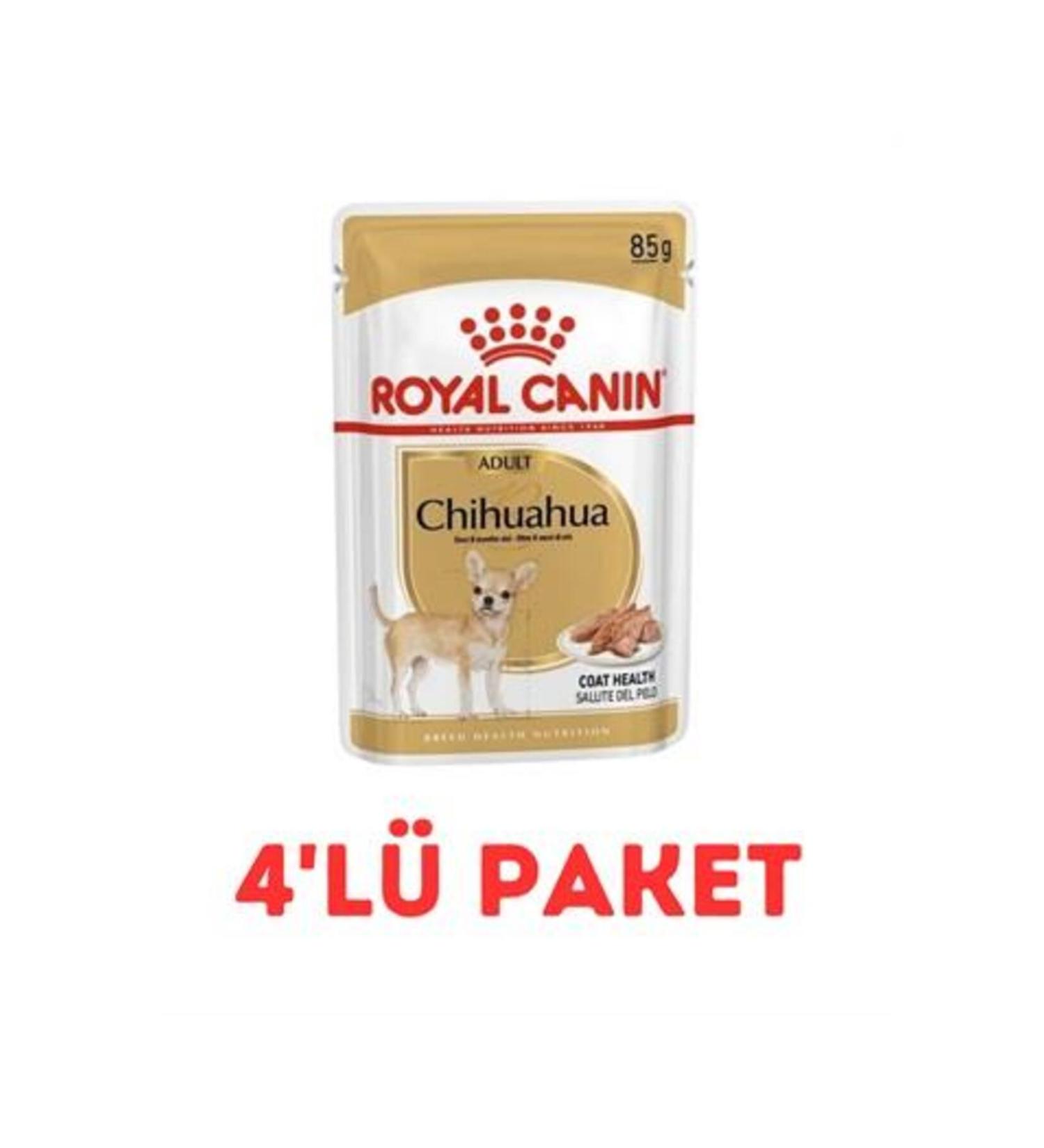 Royal Canin Chihuahua Dog Canned Food 85 Gr 4-Pack