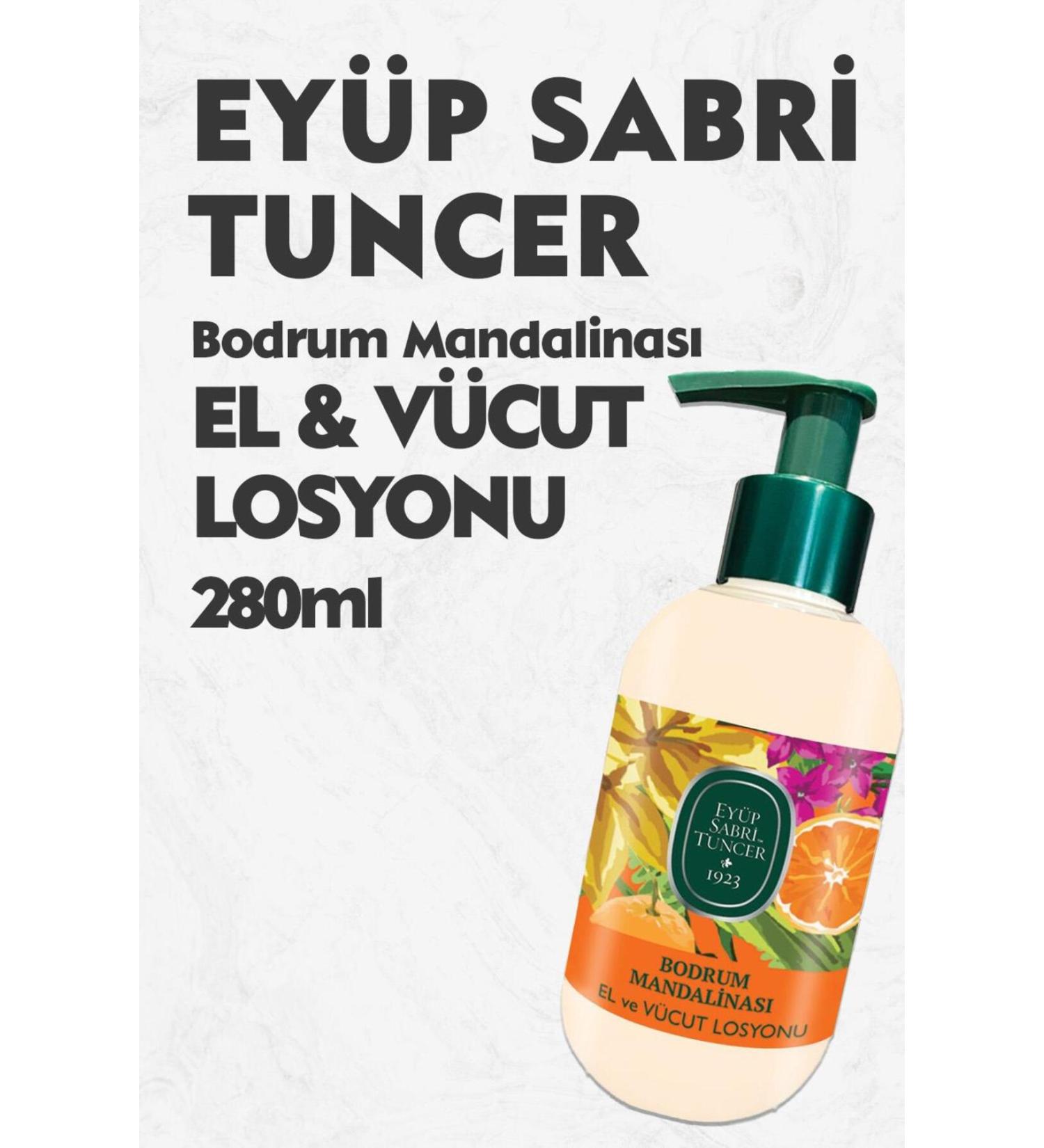 Ey p Sabri Tuncer Bodrum Tangerine Hand and Body Lotion 280 ml