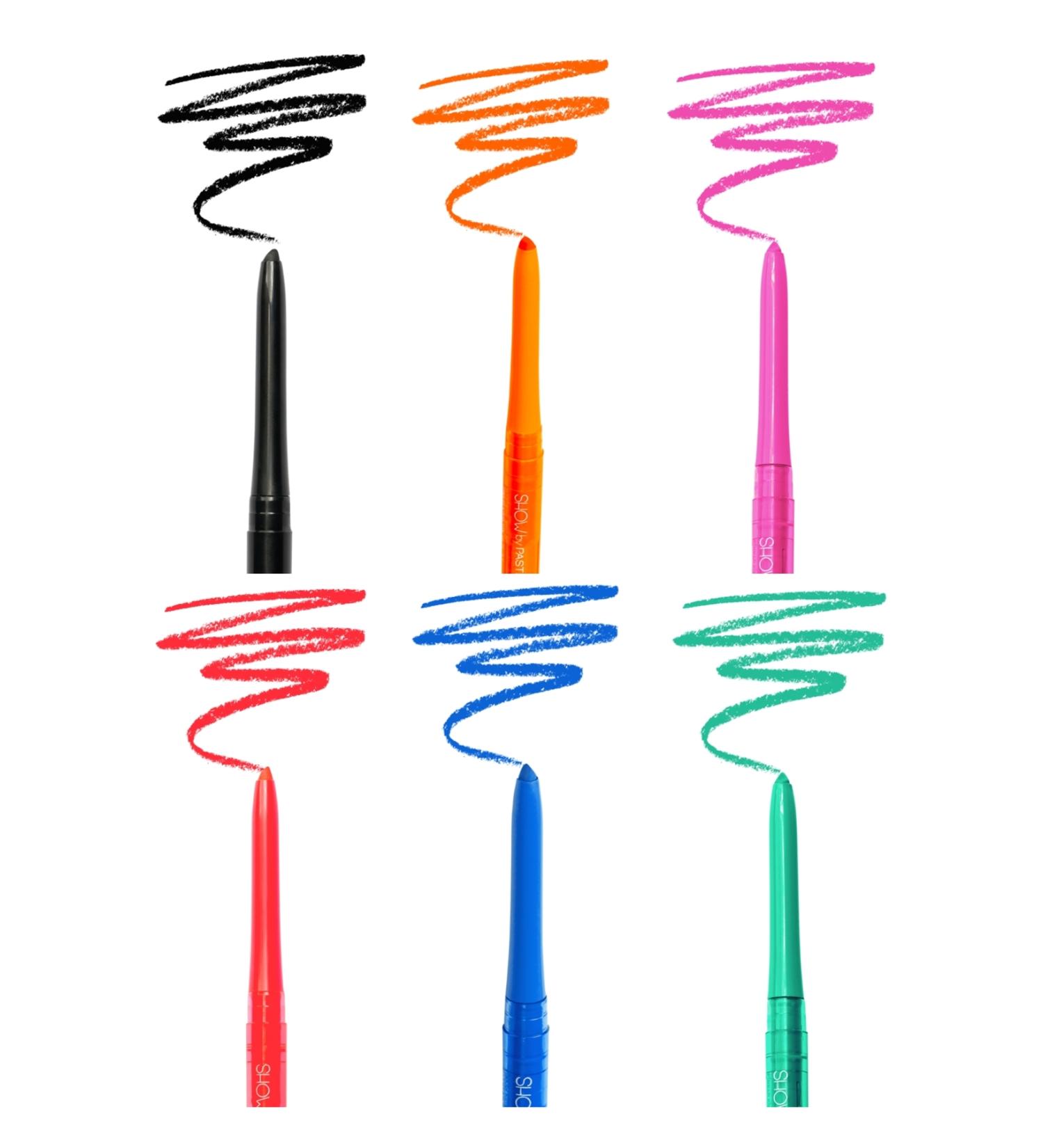 Show by Pastel Show Your Game Waterproof Gel Eye Pencil - Set of 6 Waterproof Gel Eye Pencils