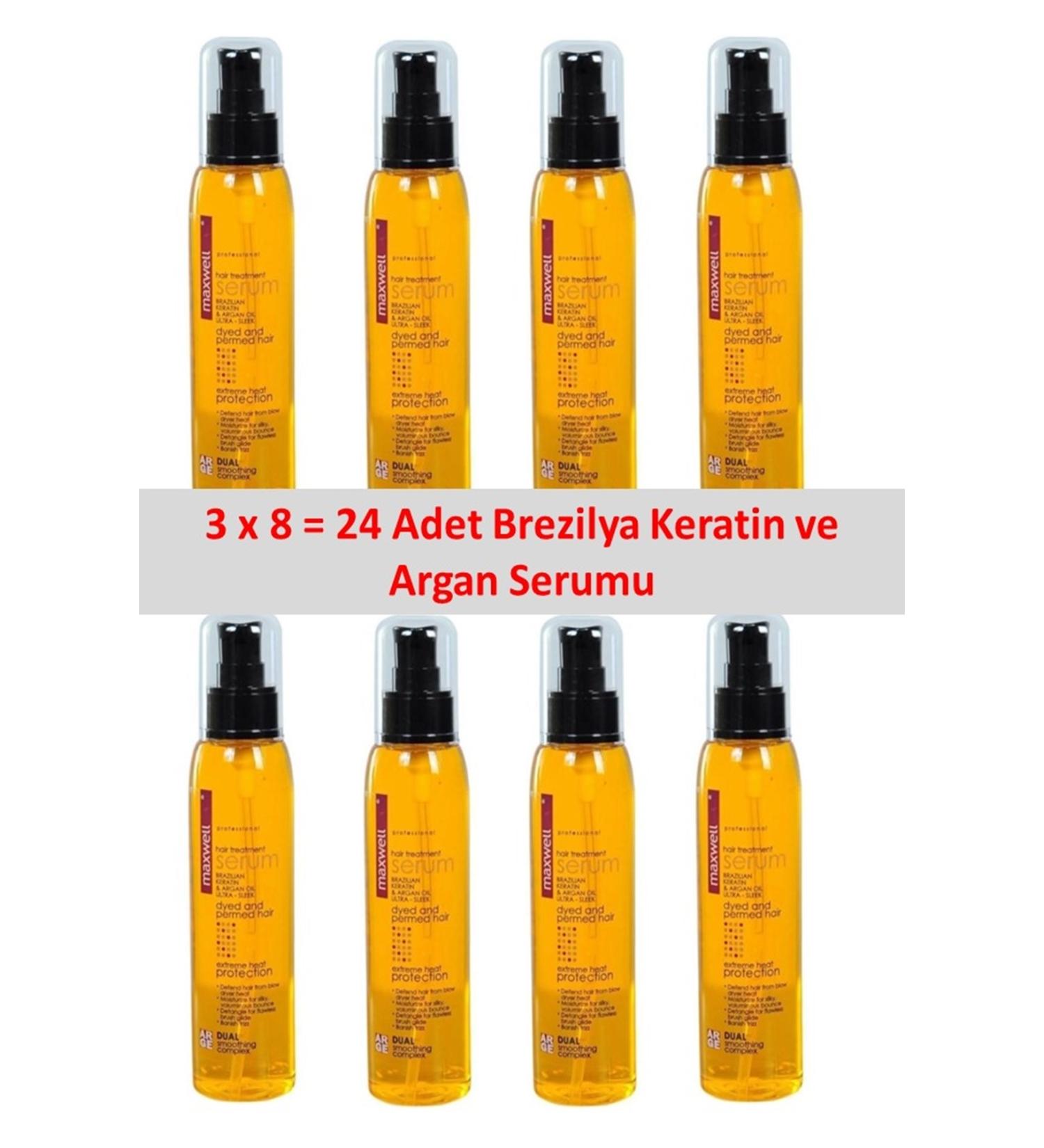 Maxwell Argan Oil & Keratin Hair Care-Repair Serum (24 Pieces) - Buy Online on GoSupps.com