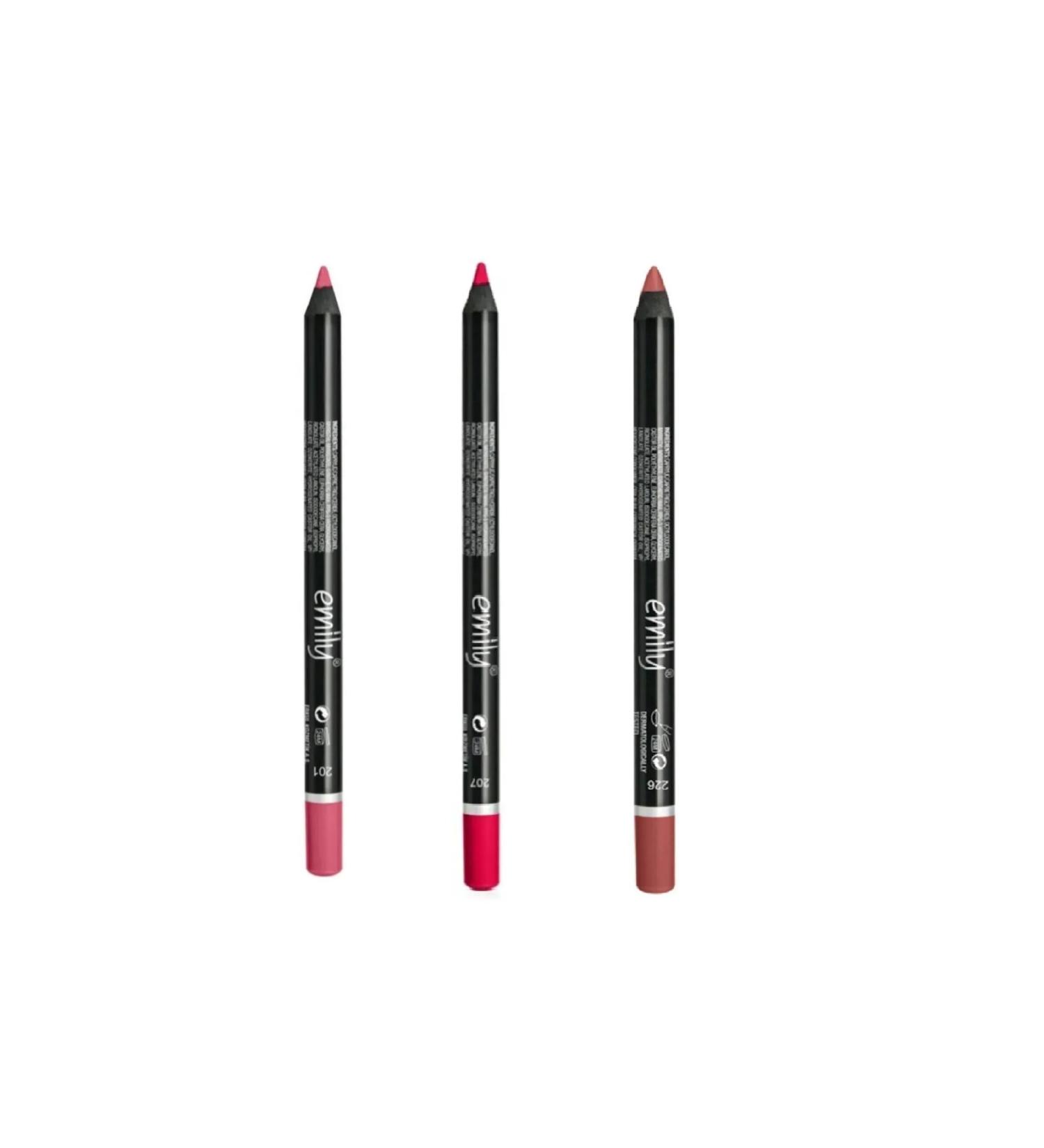 EMILY EMILY 3-PACK LIP PENCIL NO: 201-207-226