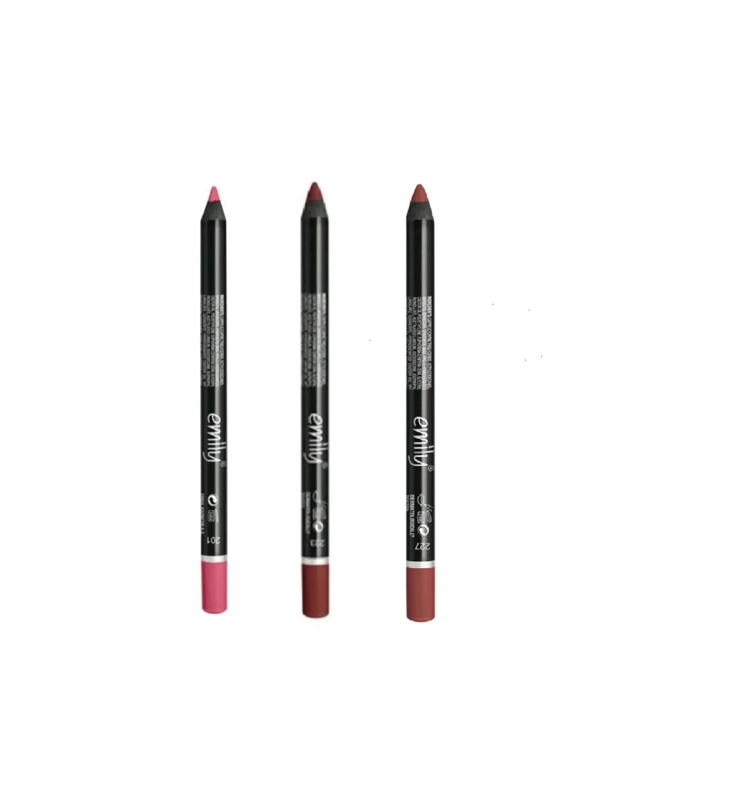 EMILY EMILY 3-PACK LIP PENCIL NO: 201-223-227