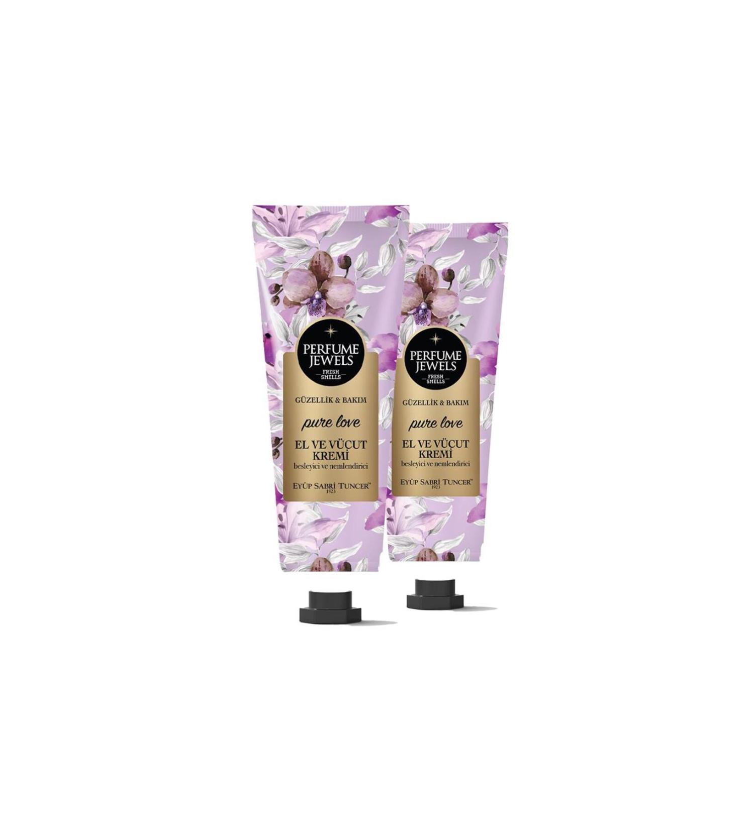 Ey p Sabri Tuncer Pure Love Hand and Body Cream 50 ml Tube X 2