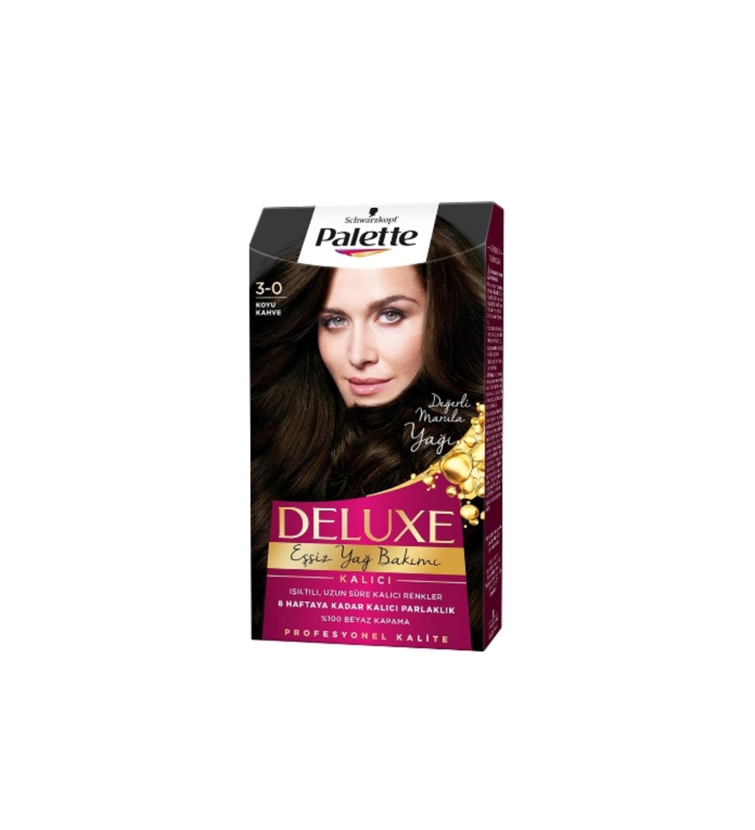 Palette 24 Palette Deluxe Hair Dye Dark Brown 3-0