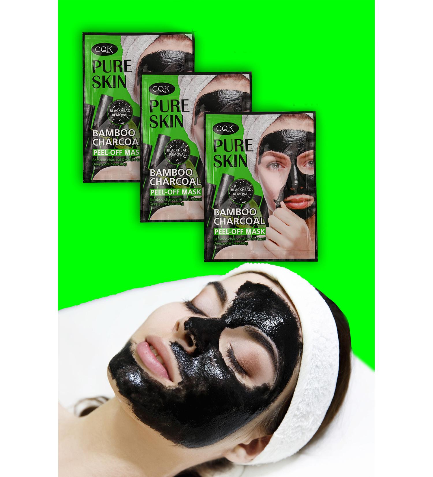 Alright 3 Pieces Blackhead Mask Bamboo Charcoal Cure Spreadable Face Mask Bamboo Charcoal XLM1325