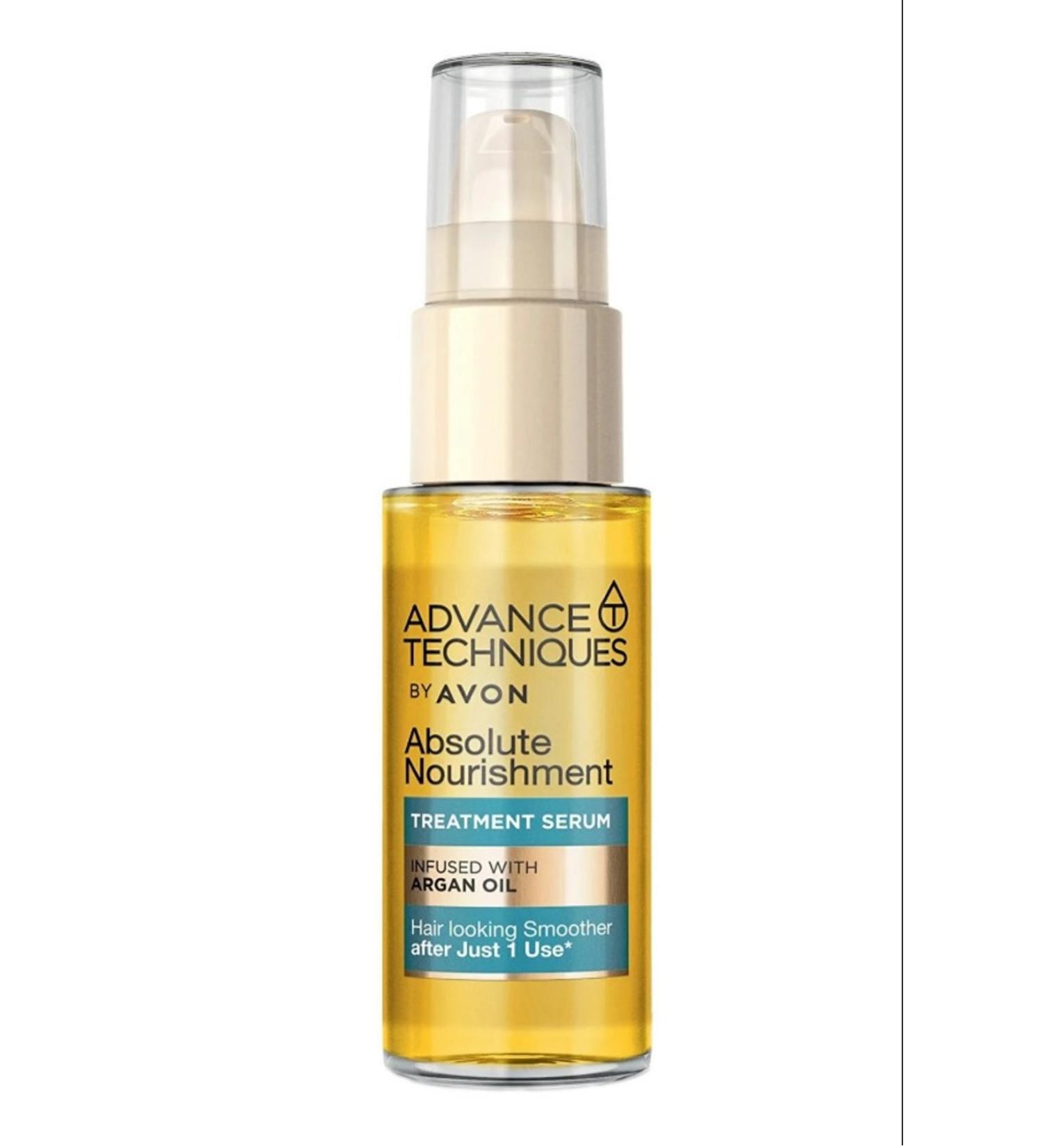 Avon Advance Techniques Nourishing Hair Serum with Argan Oil 30 ml Set of Five
