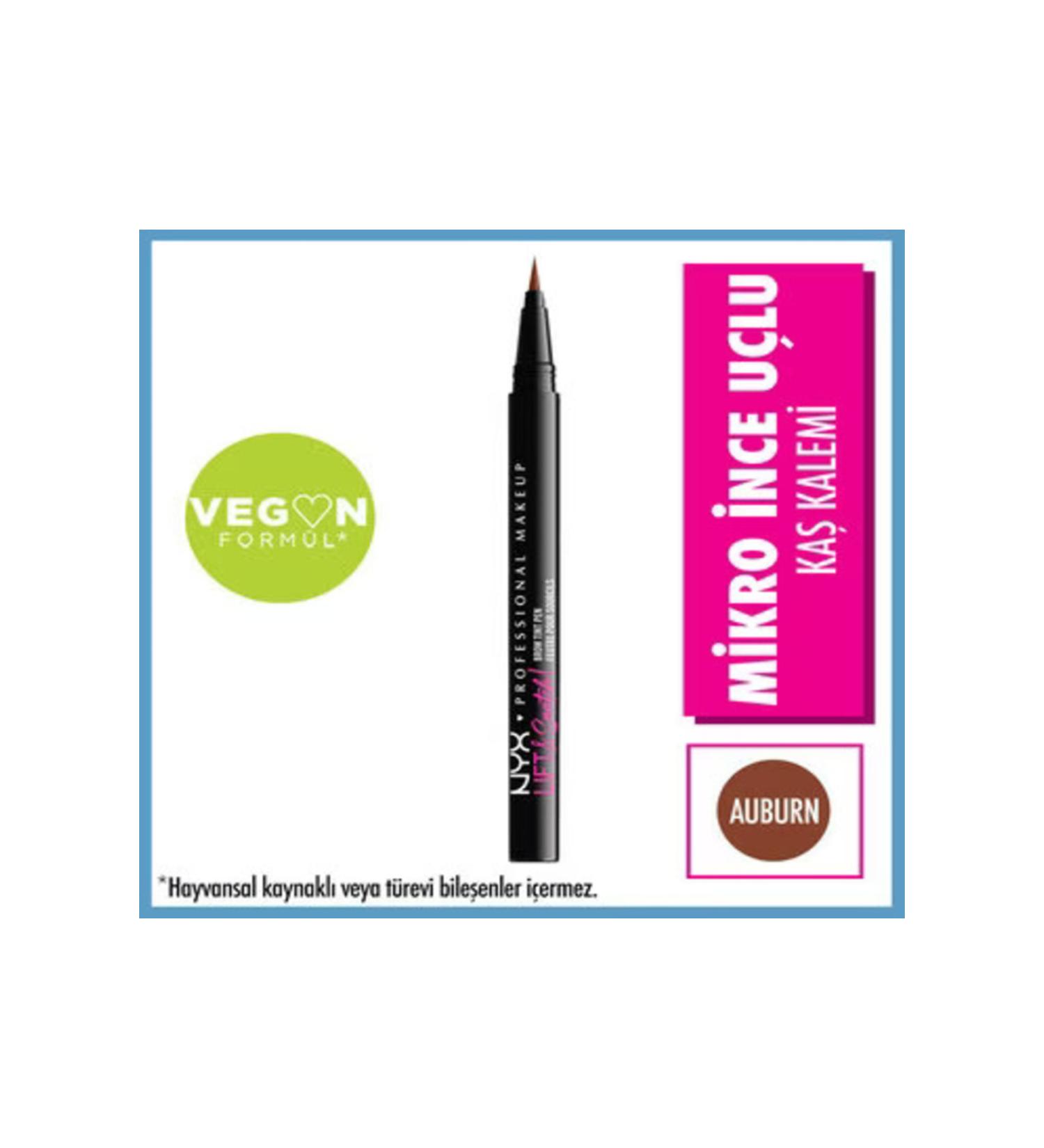 NYX Professional Makeup Lift and Snatch Eyebrow Pencil Pen Auburn