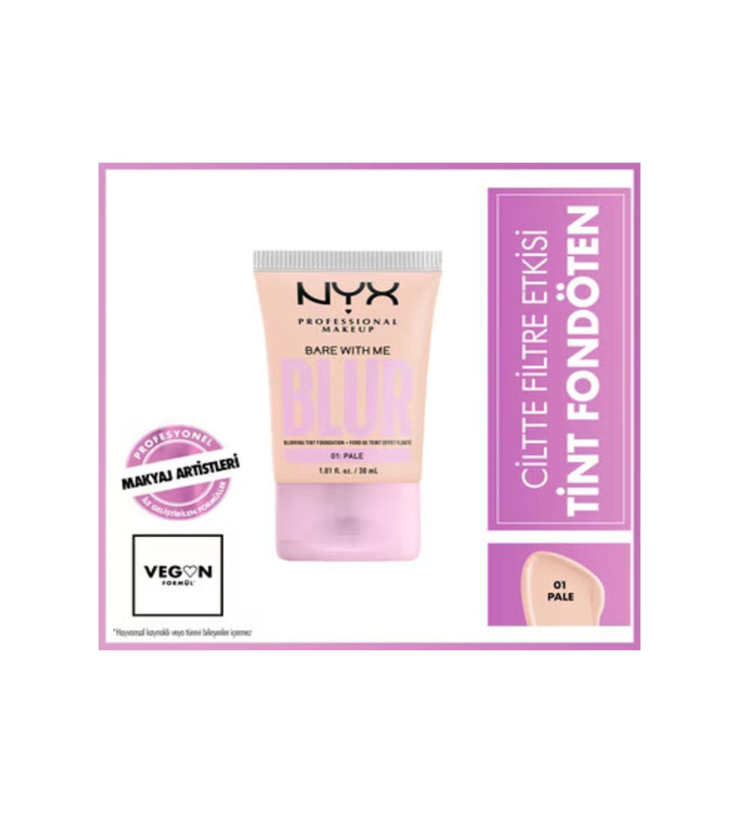 NYX Professional Makeup Blur Tint Foundation 01 Pale