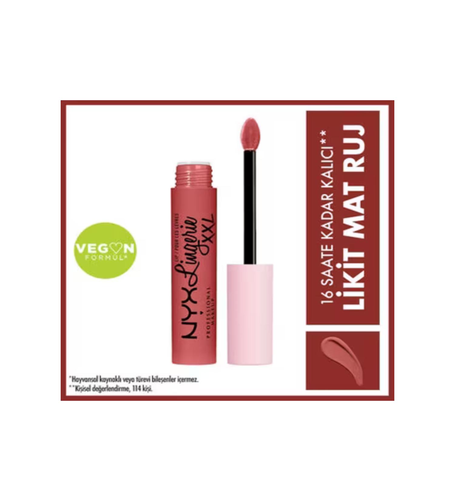 NYX Professional Makeup Lip Lingerie XXL Liquid Lipstick Xxpose Me