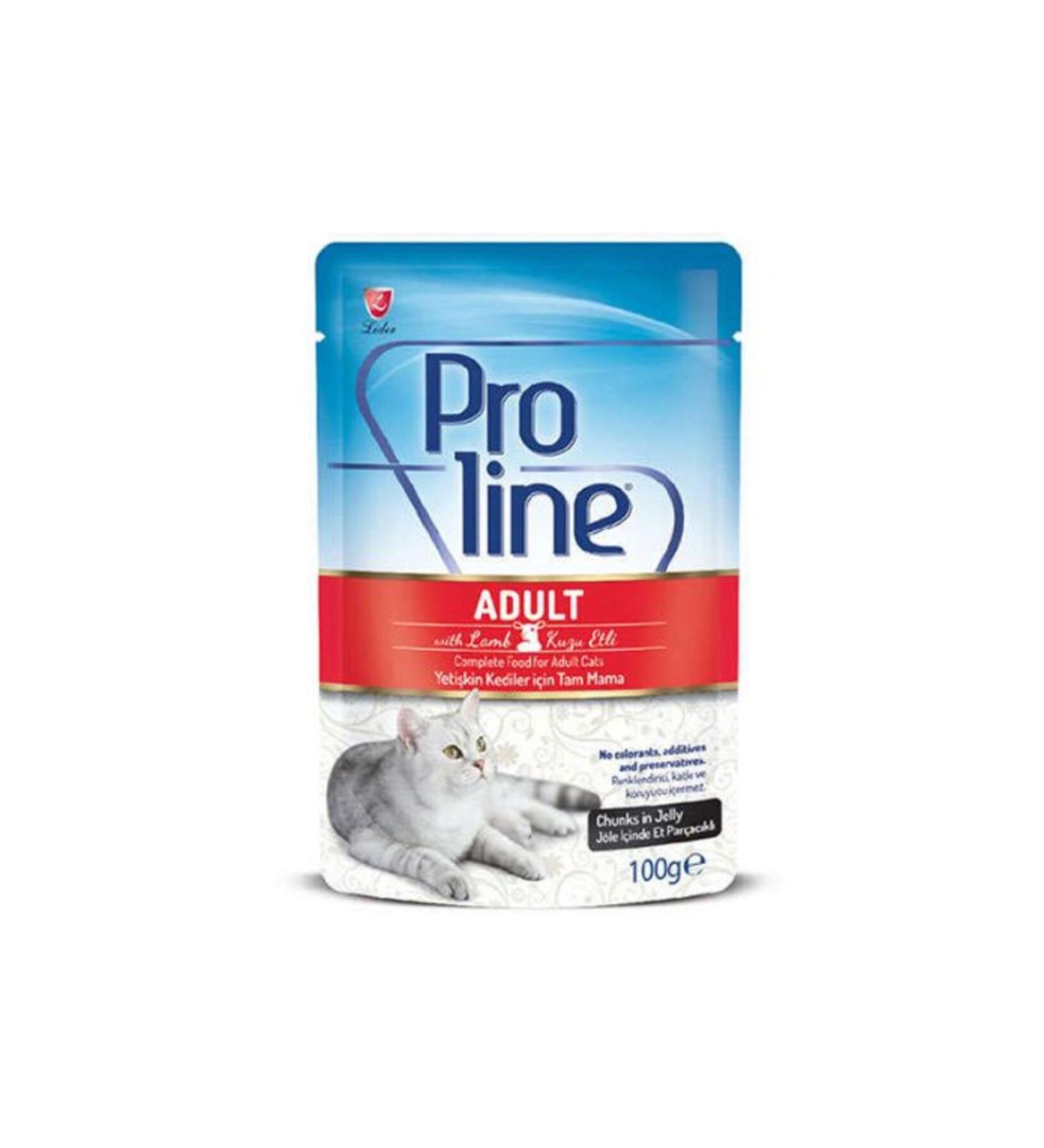Proline 12 Proline Cat Wet Food Lamb Meat 100 Gr