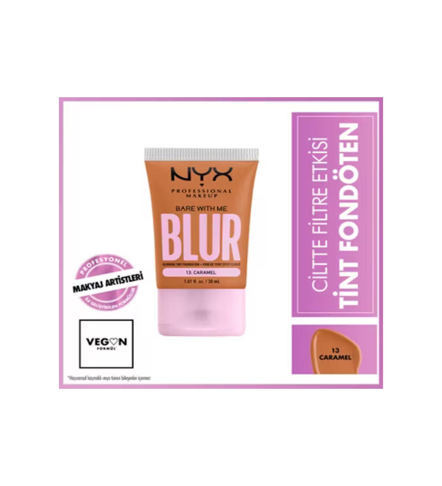 NYX Professional Makeup Blur Tint Foundation 13 Caramel