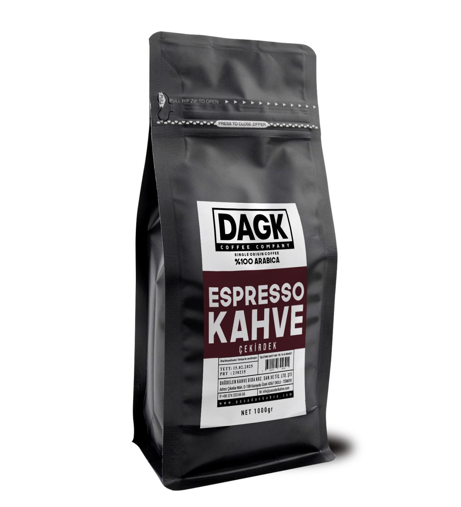 Dagk Espresso Coffee Beans 1000g