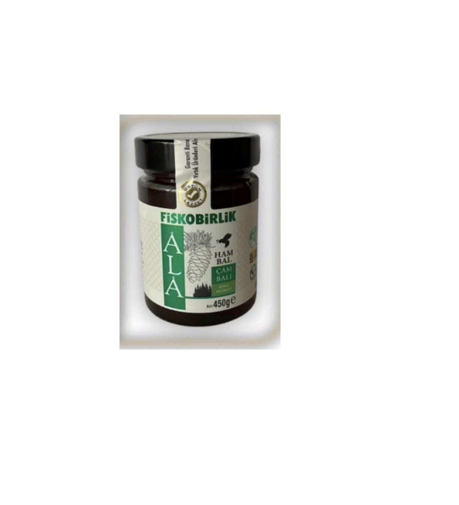 Fiskobirlik FISKOBIRLIK ALA RAW PINE HONEY 450 GR