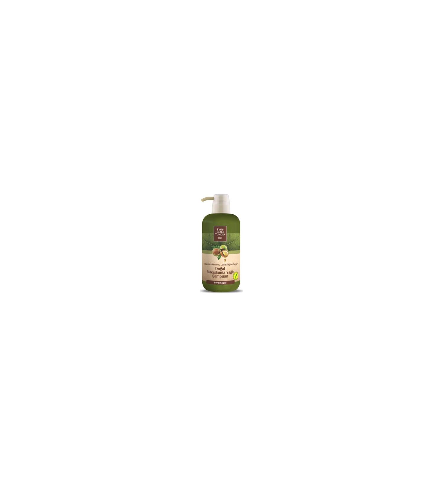 Ey p Sabri Tuncer Natural Macadamia Oil Shampoo 600 ml X 12