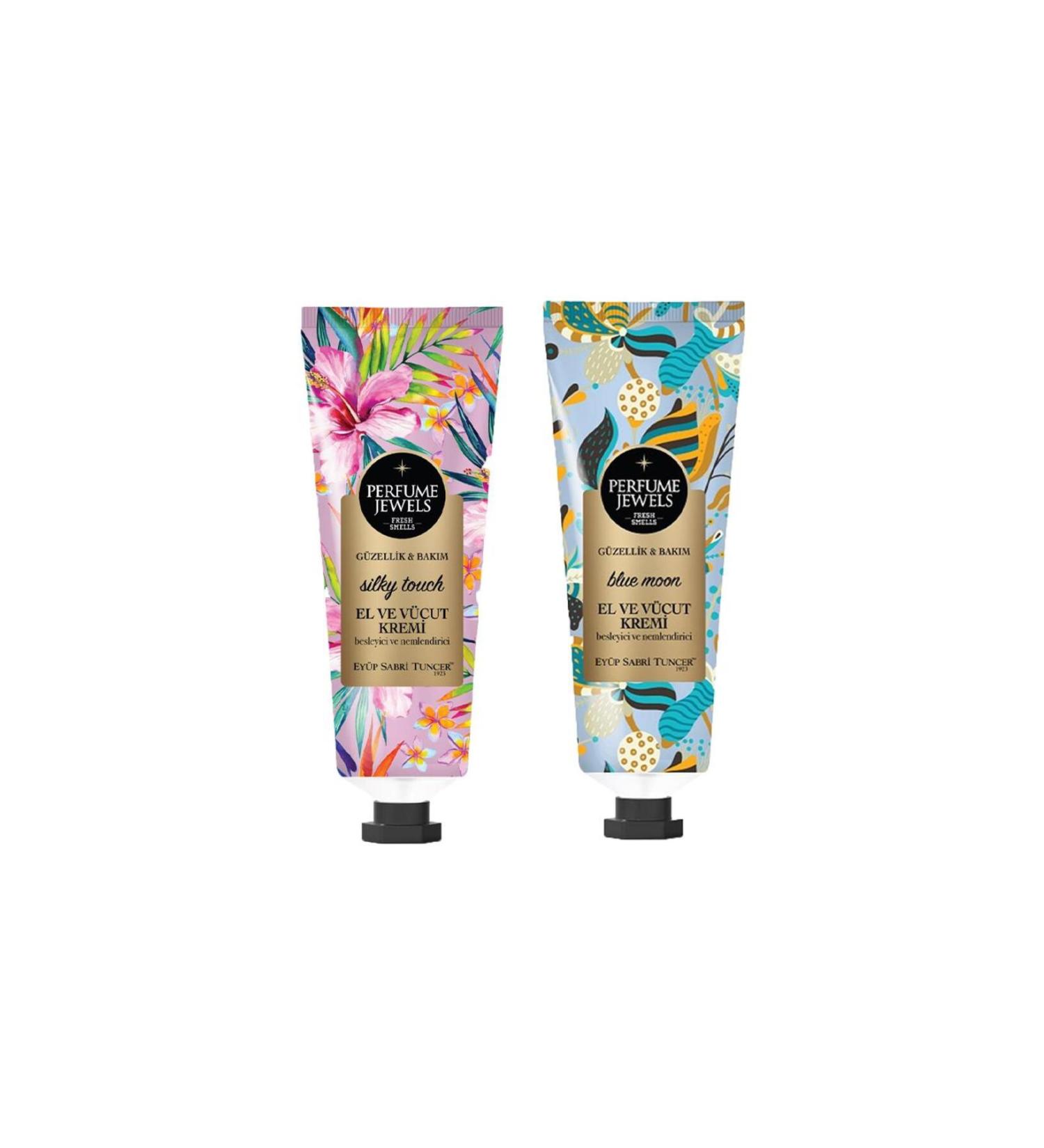 Ey p Sabri Tuncer Pj Hand and Body Cream Silky Touch and Blue Moon Tube 50 ml