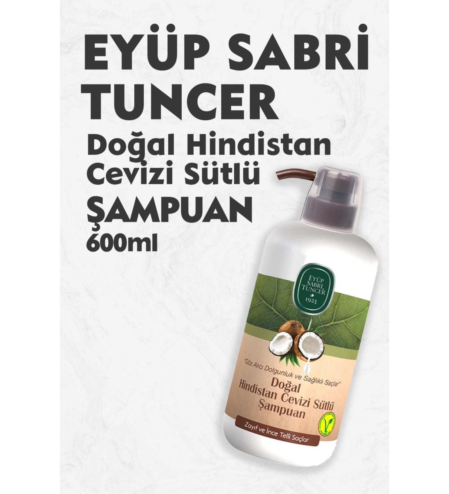 Ey p Sabri Tuncer EY P SABR Natural Coconut Milk Shampoo 600 Ml