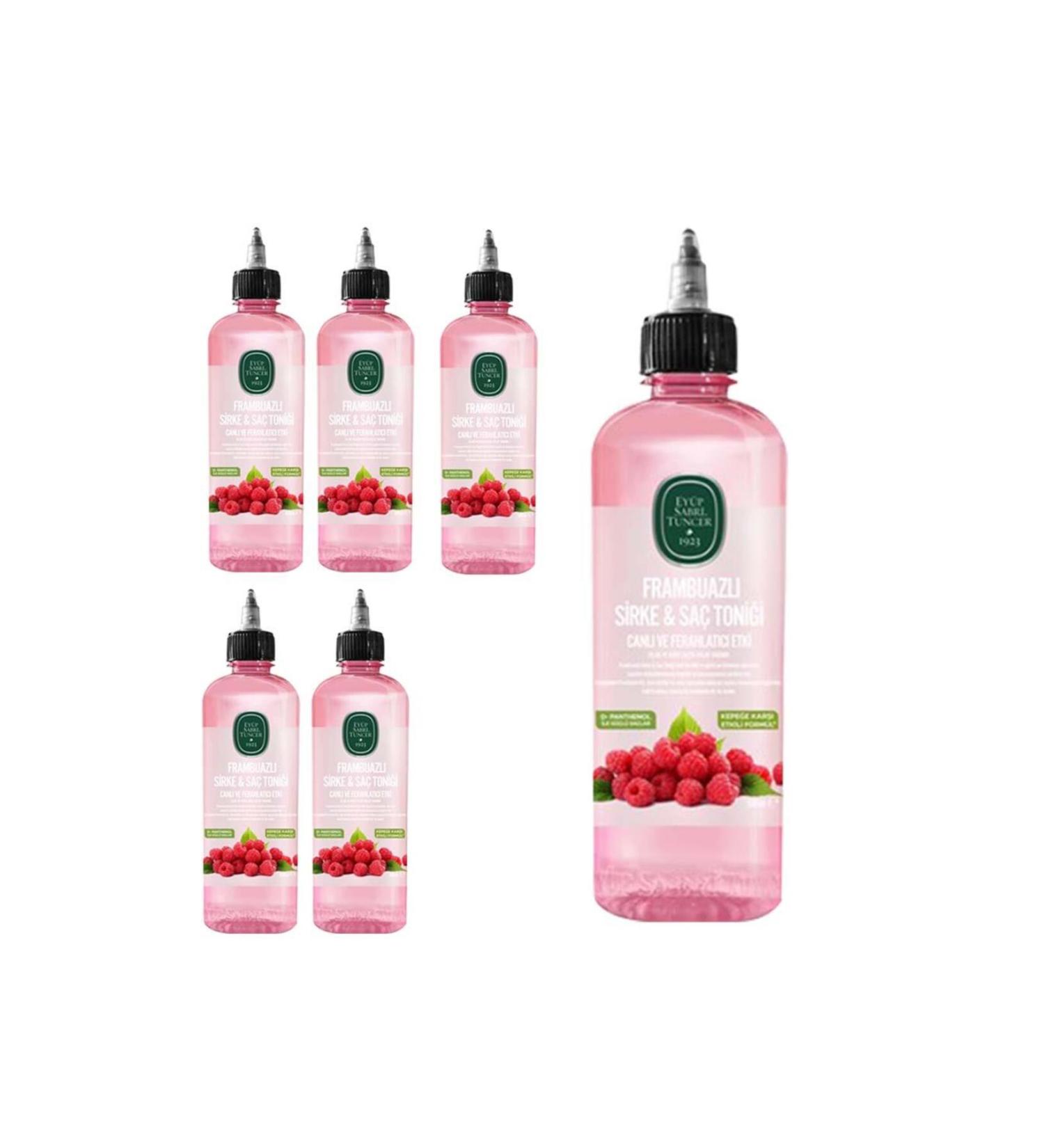 Ey p Sabri Tuncer Raspberry Vinegar & Hair Tonic 500 ml X 6