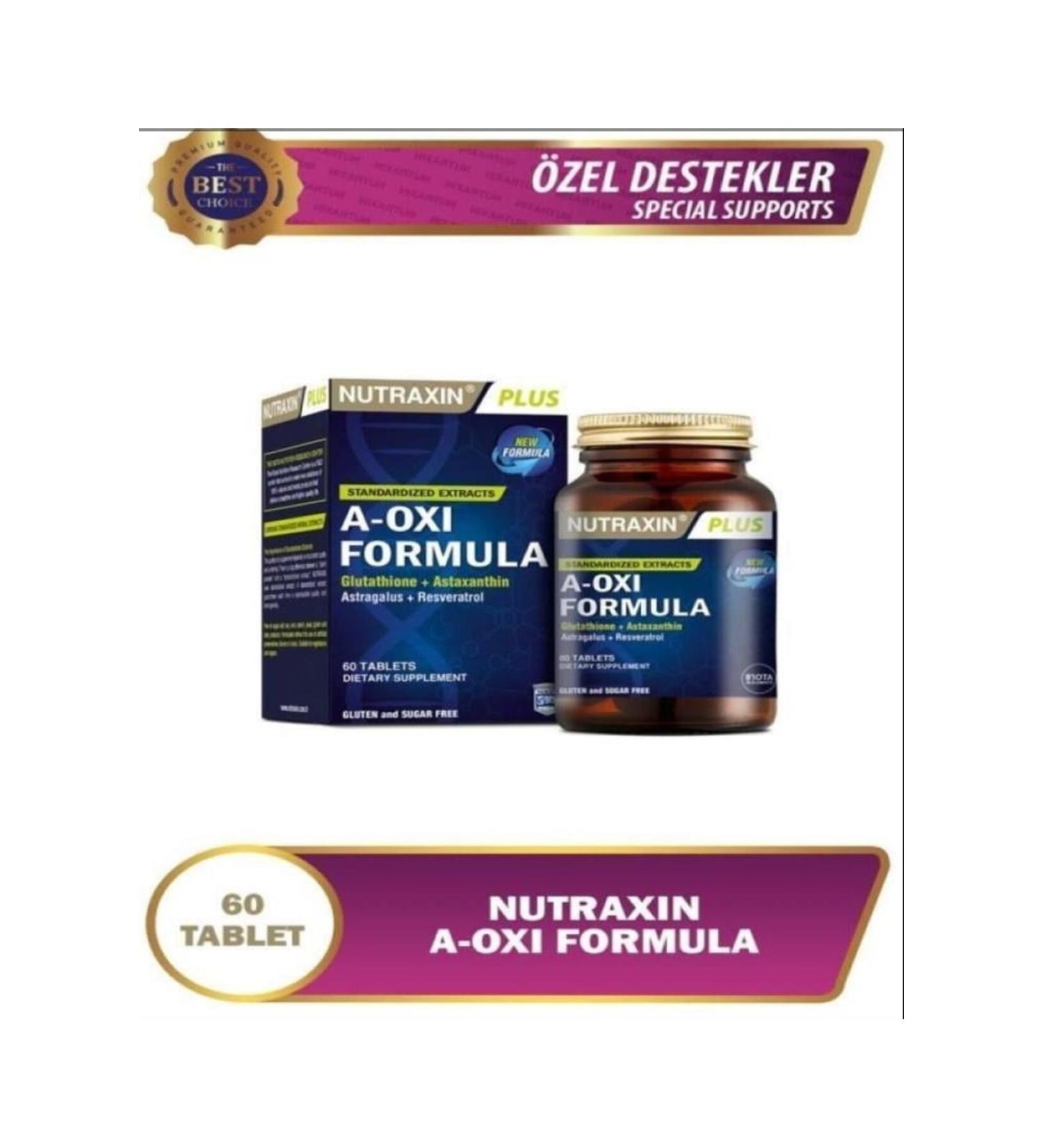 Nutraxin A-Oxi Formula 60 Tablet Vitamin