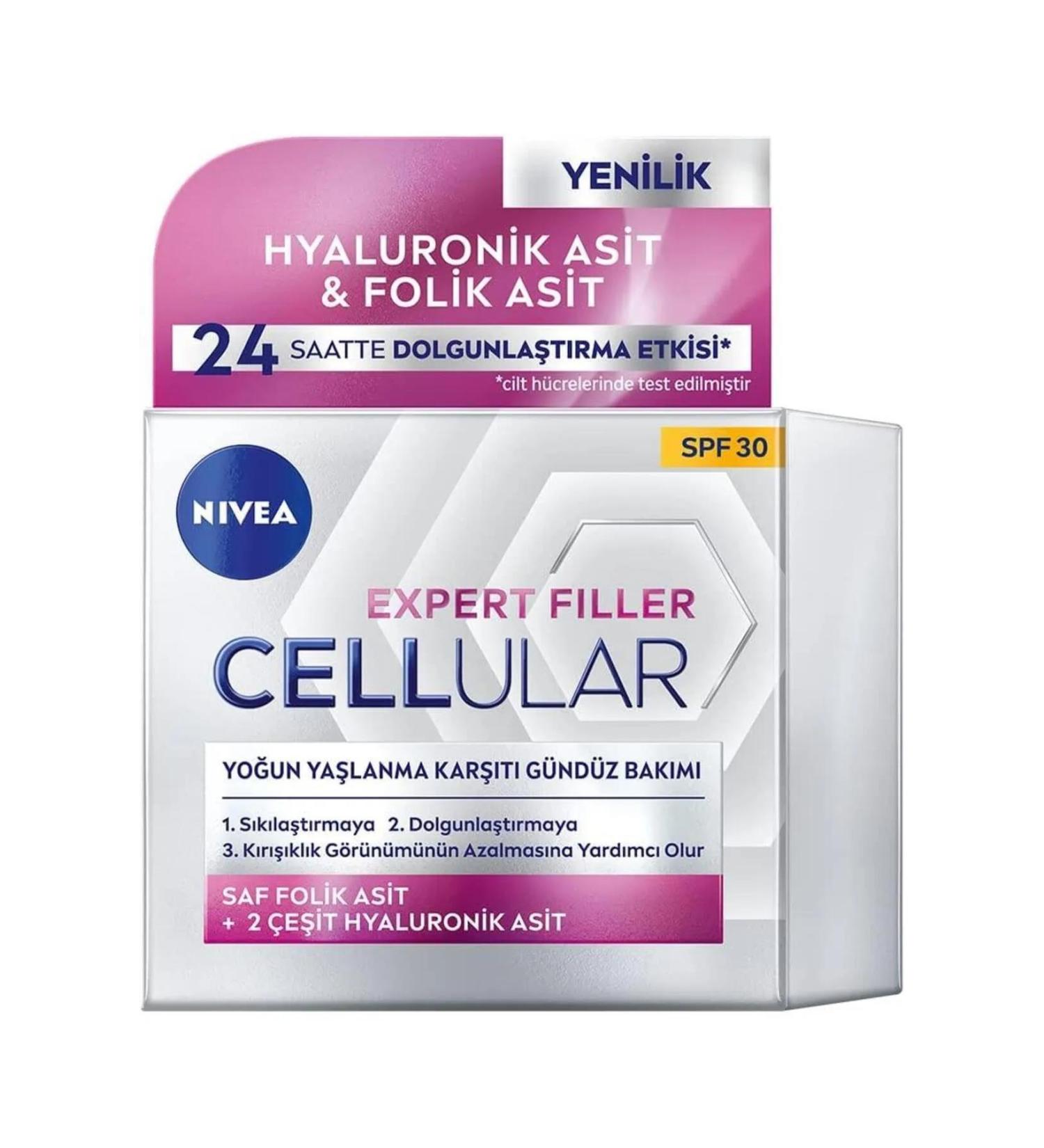 NIVEA Expert Filler Cellular Intensive Anti-Aging Day Cream SPF30 50ml