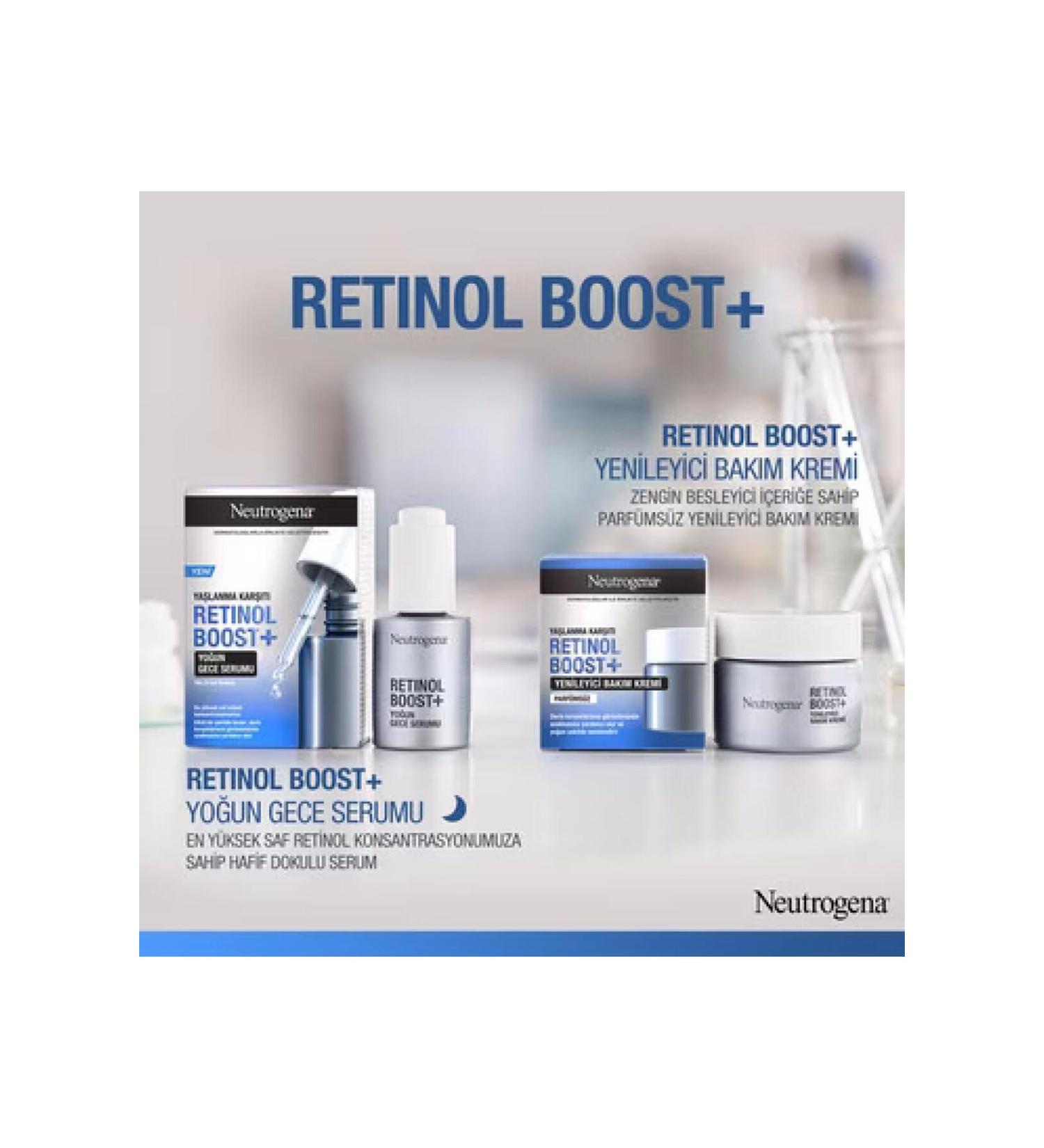 Neutrogena Retinol Boost Intense Cream 50 ml - Buy Online on GoSupps.com