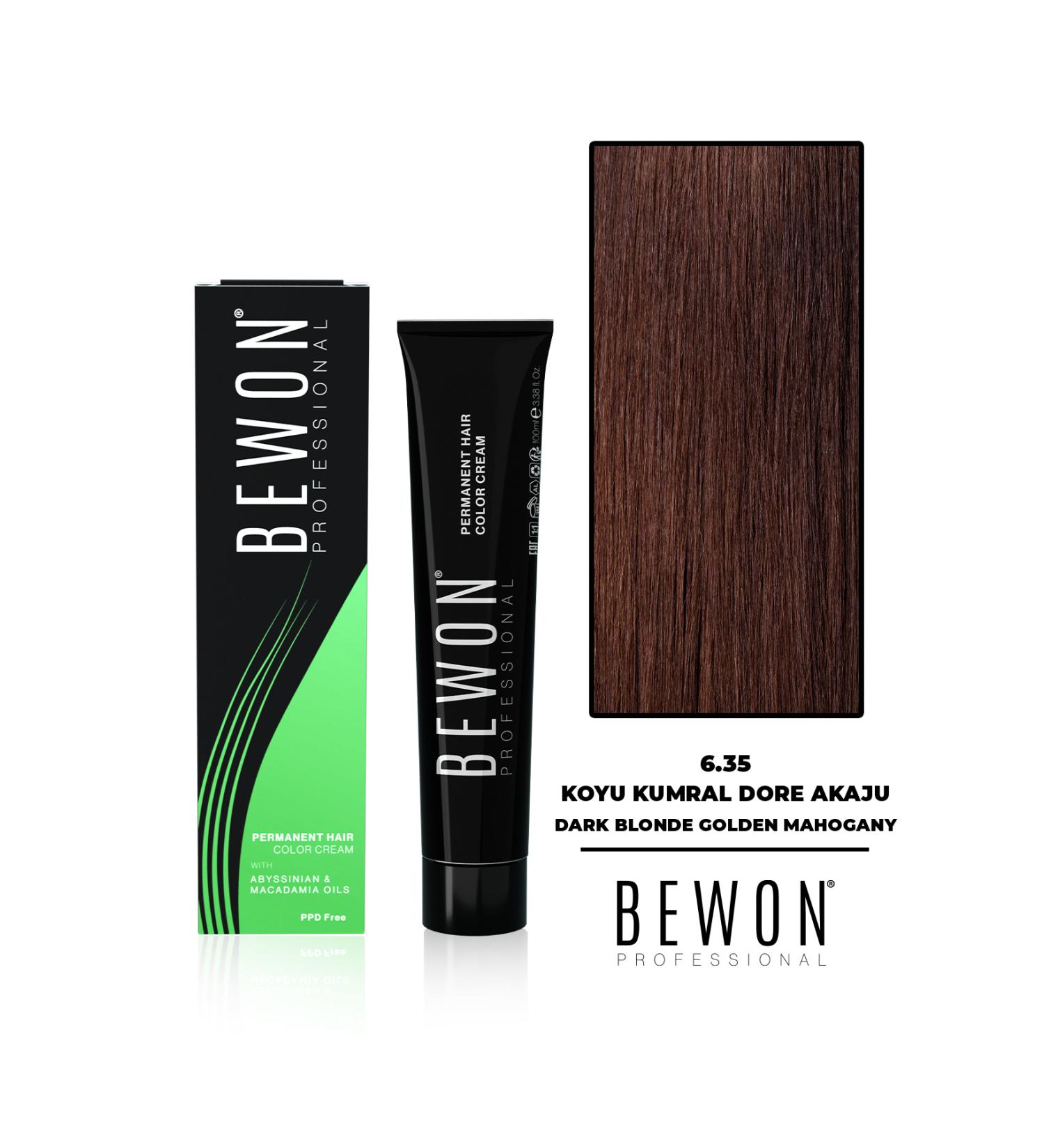BEWON Hair Dye - Dark Blonde Dore Akaju 6.35