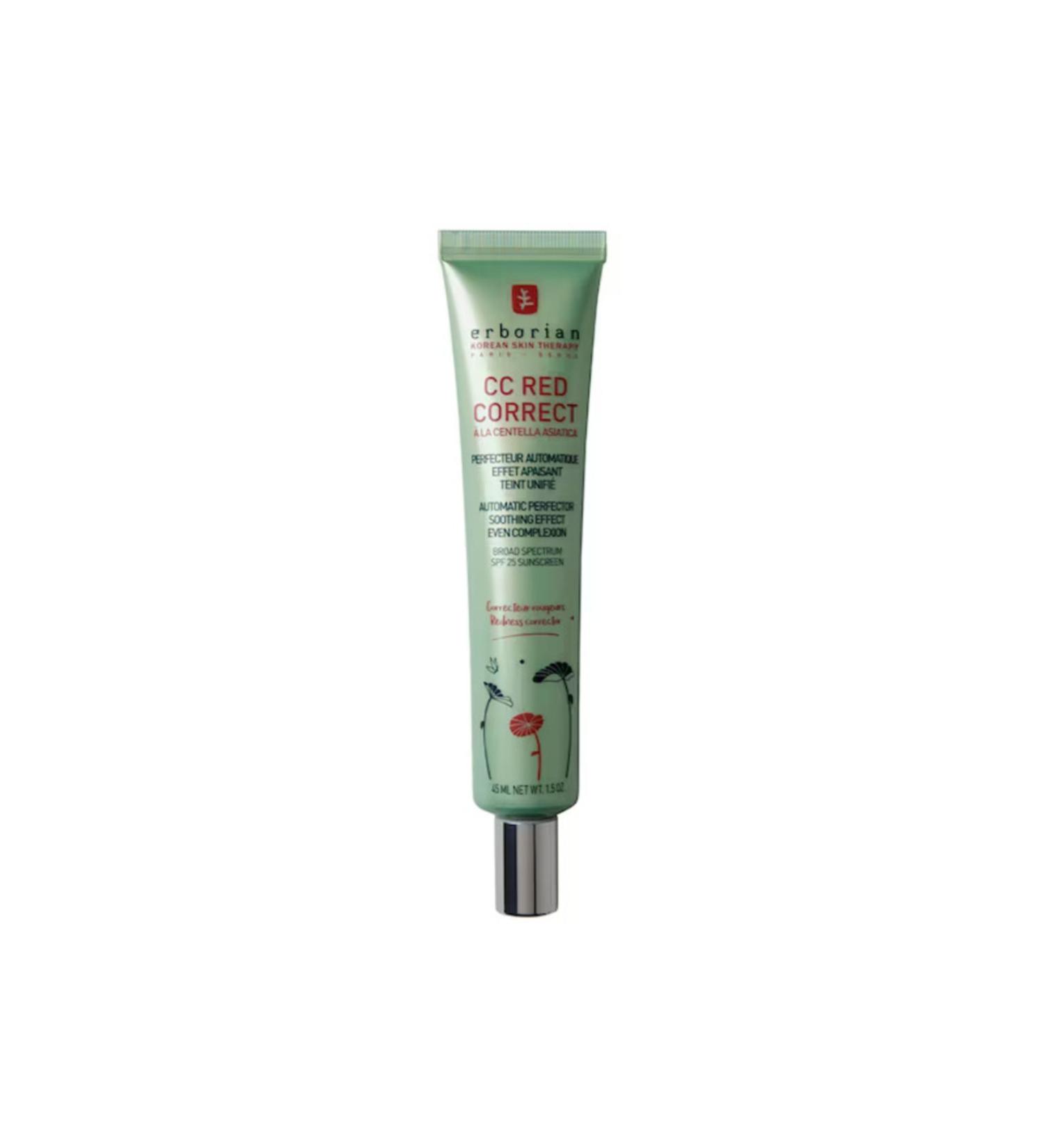 erborian CC Red Correct - Redness Balancing CC Cream 45 ml - Buy Online on GoSupps.com