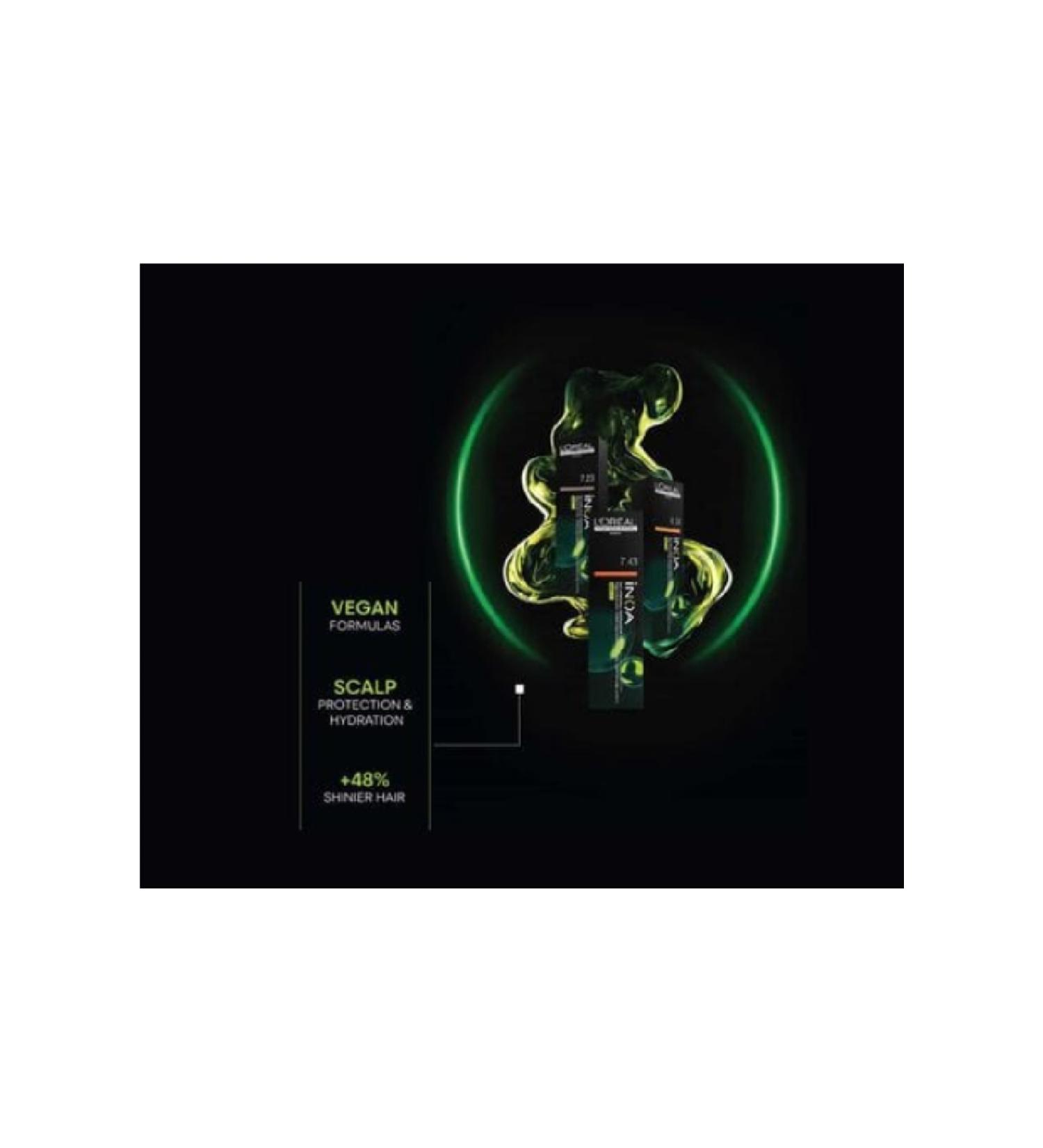 INOA Oil Strengthened Alcohol-Free Hair Dye 4.35 Brown Dora Akaju 60 gr. ECBeauty.X68