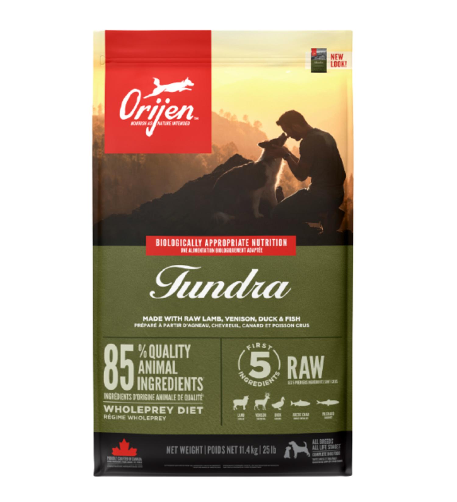 Orijen Tundra Grain-Free Adult Dog Food 11.4kg