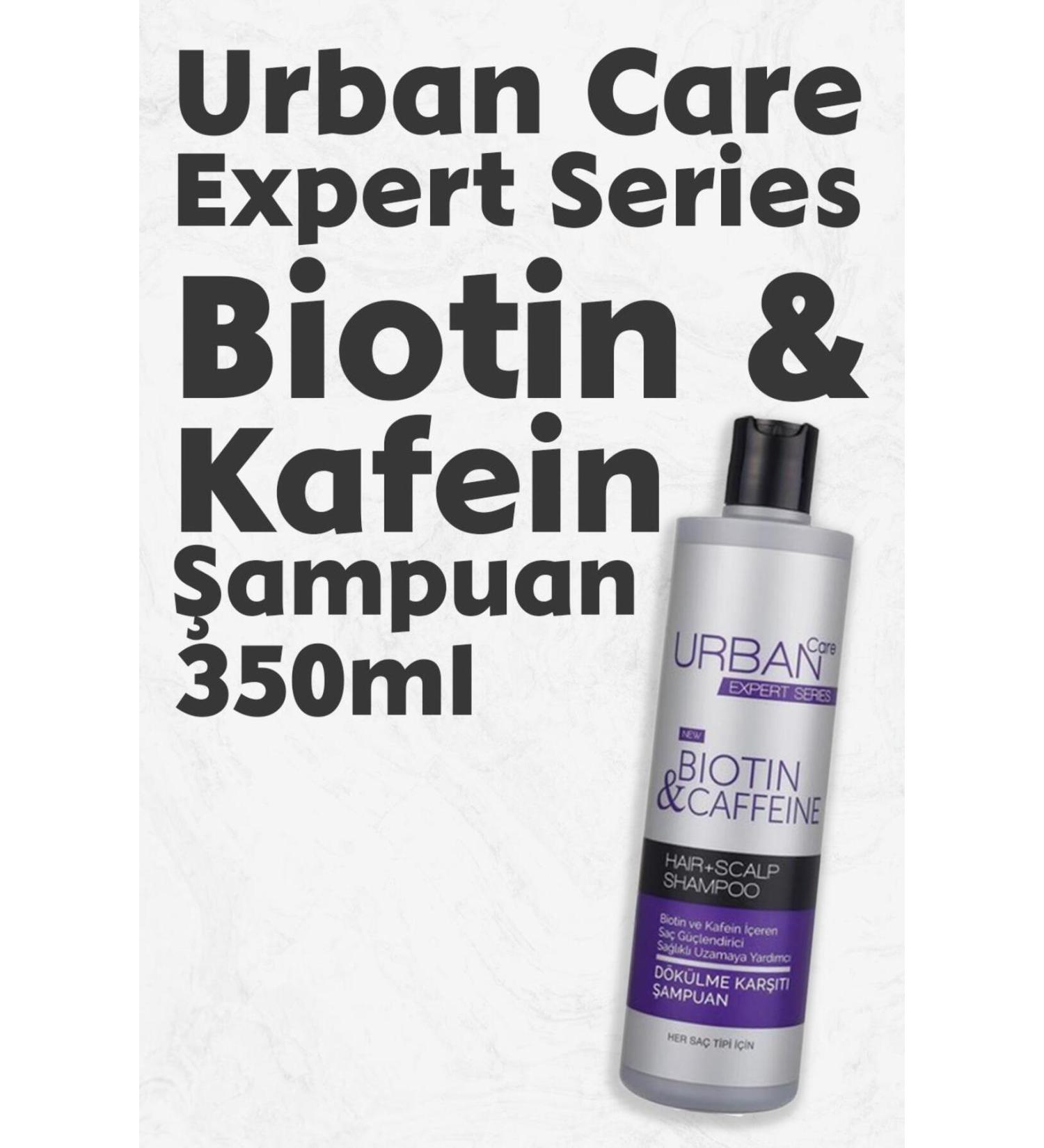 Urban Care Expert Biotin & Caffeine Shampoo 350 ml