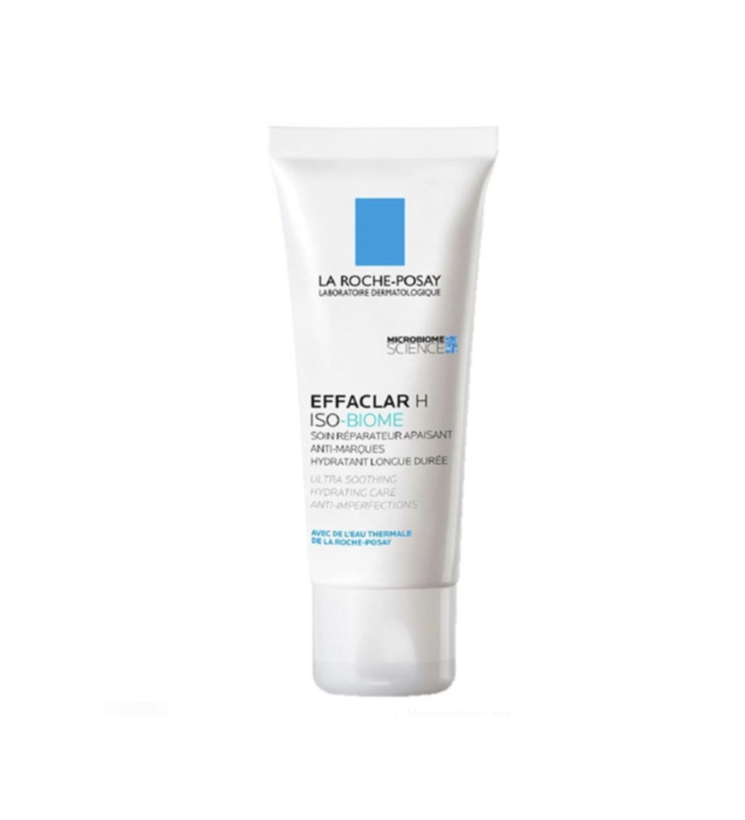 La Roche Posay Soothing Moisturizing Cream for Oily Skin La Roche Posay Effaclar H Isobiome Cream 40 ML