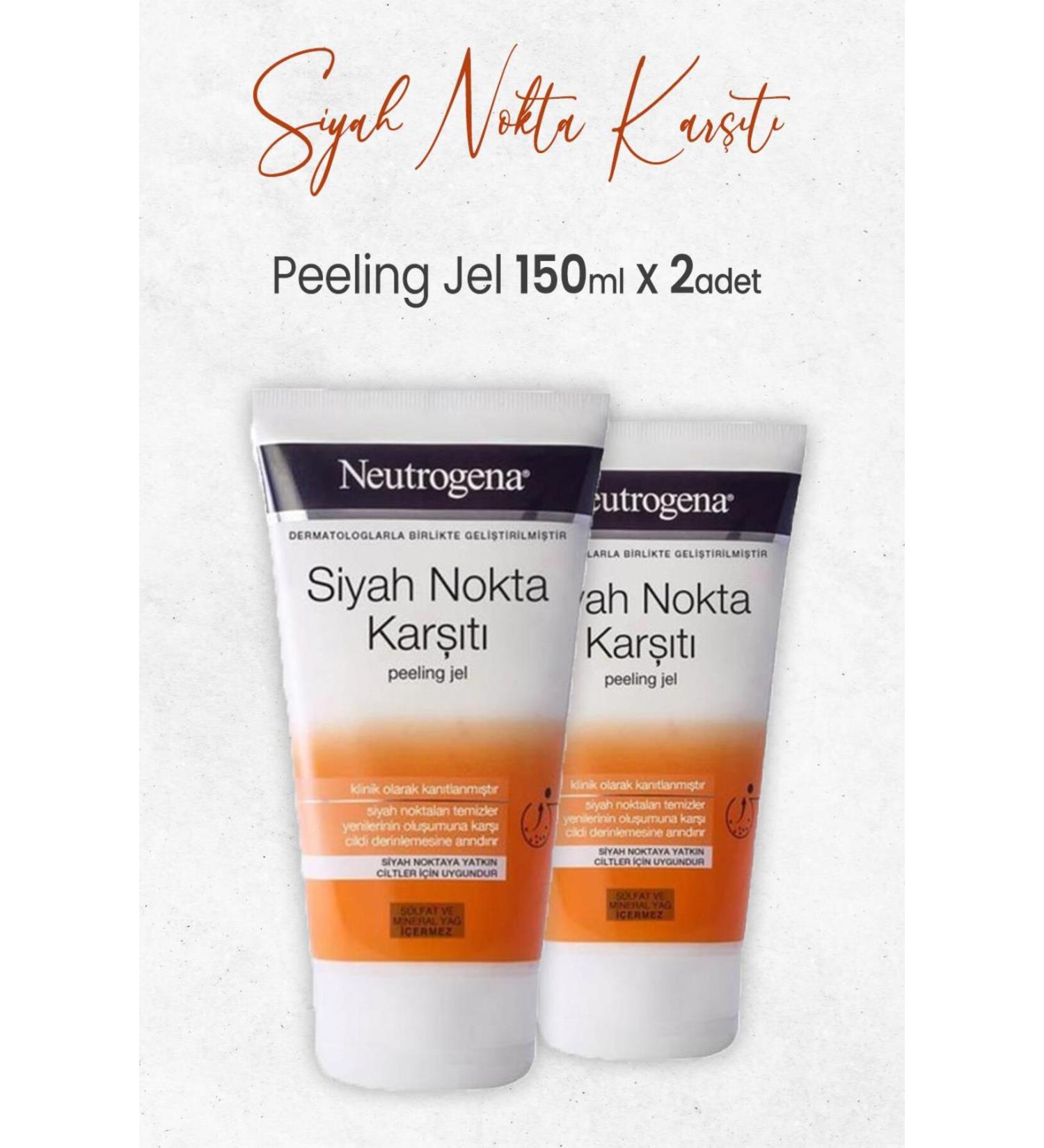 Neutrogena Anti-Blackhead Peeling 150 ml X 2 Pieces