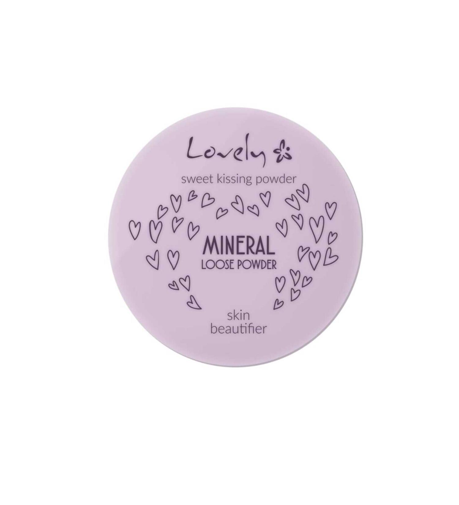 Lovely Mineral Loose Powder Anti-Shine Silky and Smooth effect - Buy Online on GoSupps.com