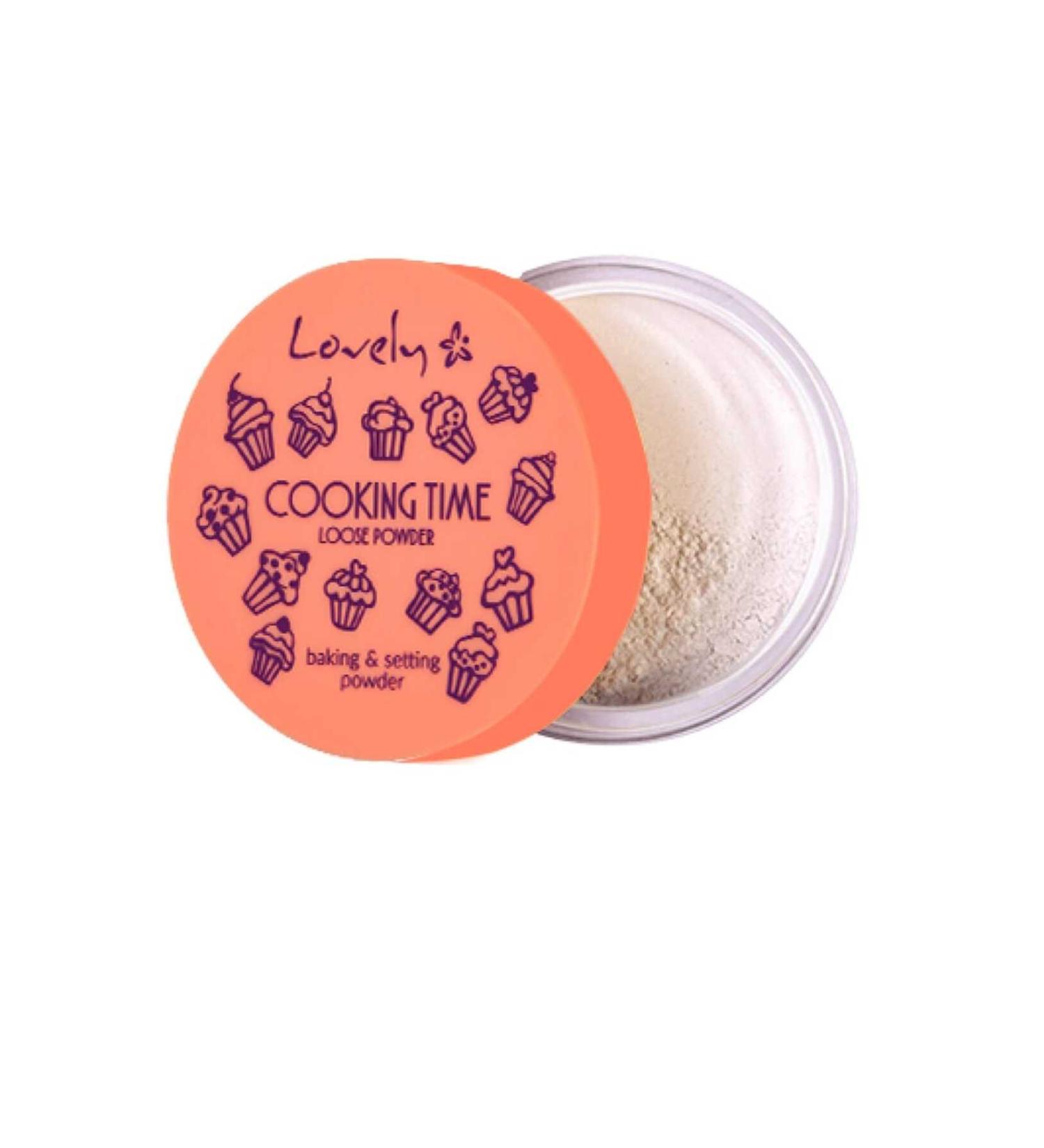 Lovely Cooking Time Powder Collagen Yellow-toned Transparent Powder