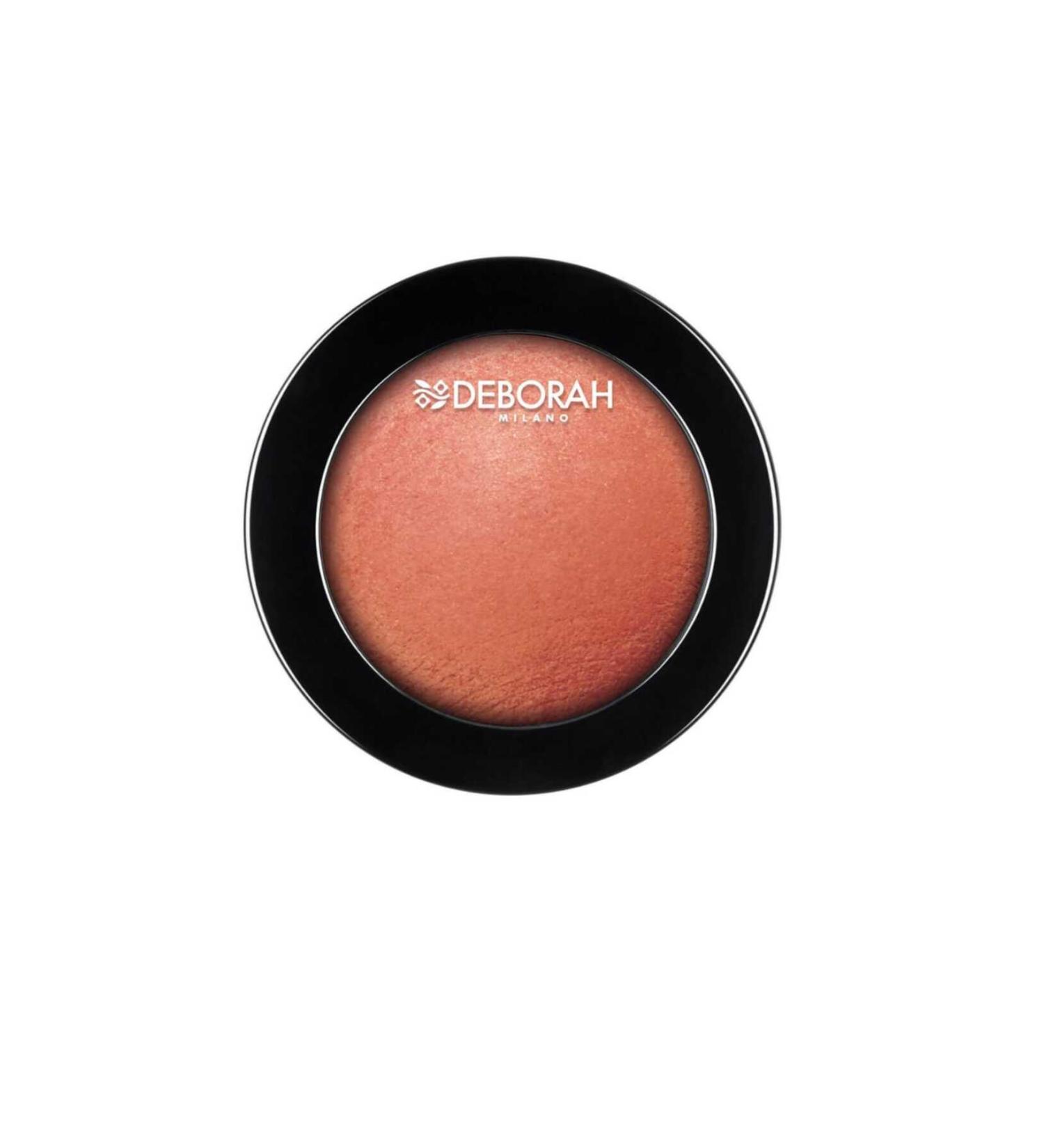 Deborah Hi Tech Blush No: 63 Apricot Bright and Shine Look PR