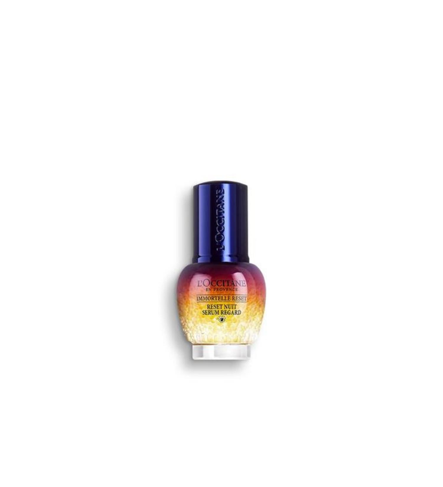 L'Occitane Night Eye Serum - Immortelle Reset Overnight Eye Serum - 15ml