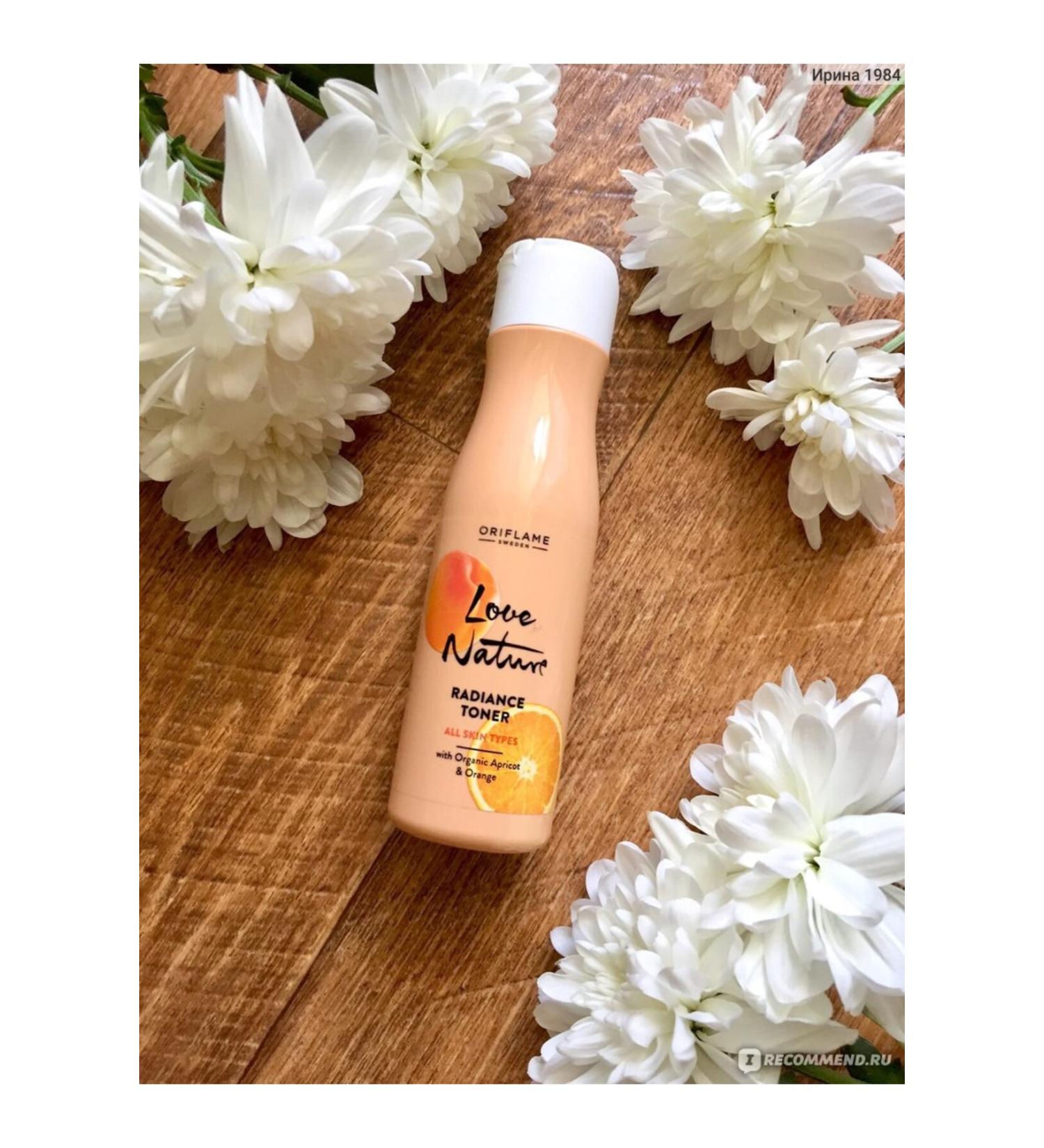 Oriflame Love Nature Deep Cleansing Organic Apricot and Orange Extract Toner