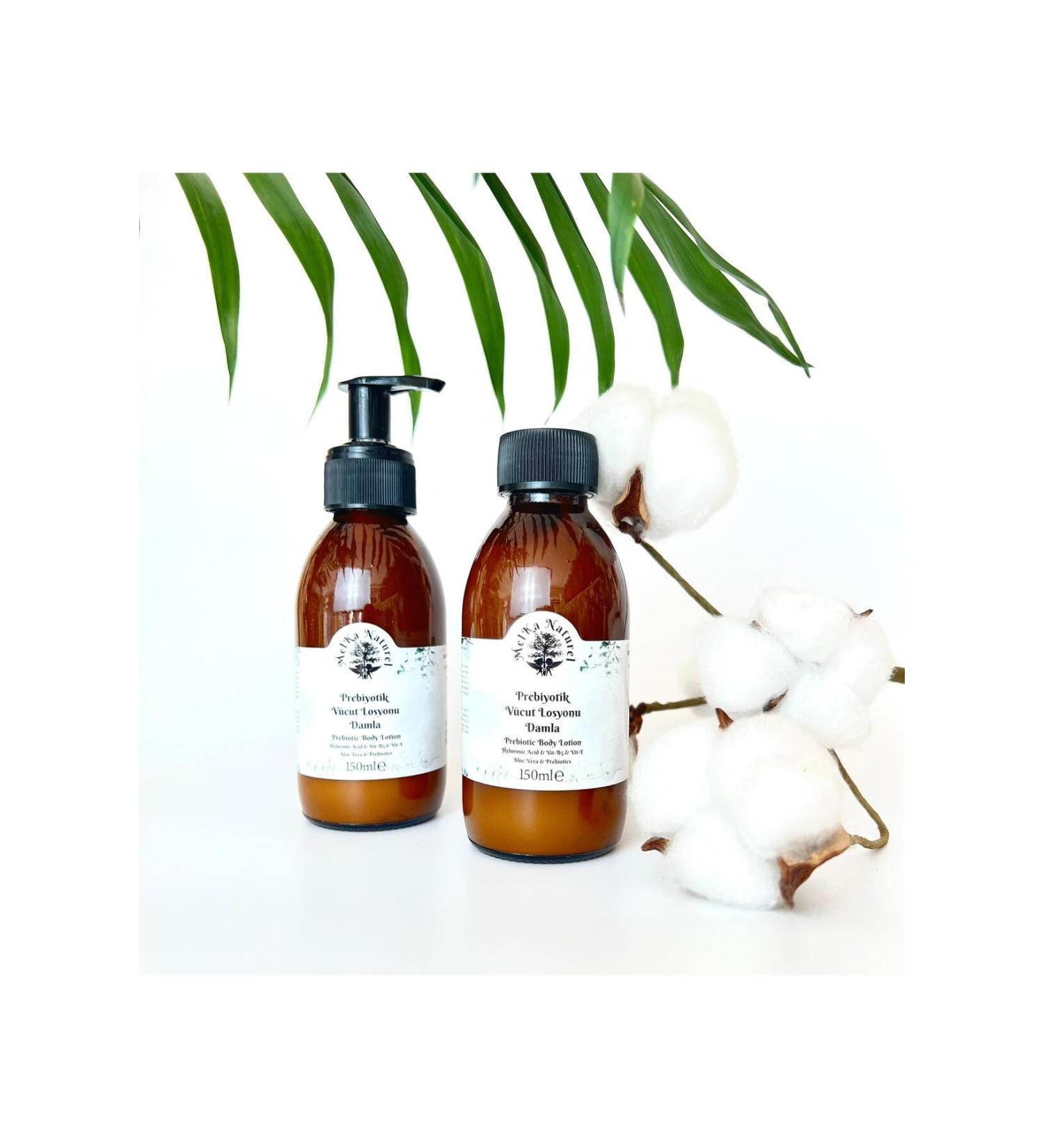 MelKa Natural Prebiotic Body Lotion - Drops