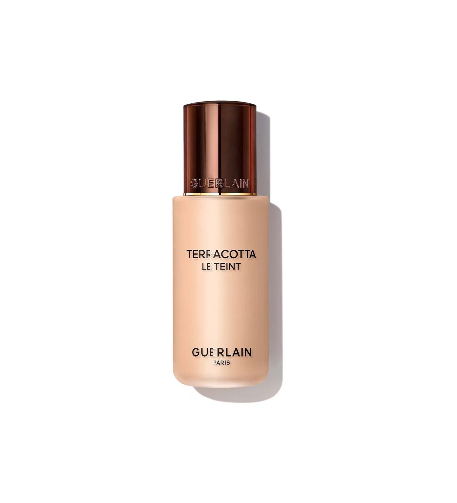 Guerlain Terracotta Le Teint - 95% Natural Derivative Containing Argan Oil 24 Hour Lasting Liquid Foundation 35 ml