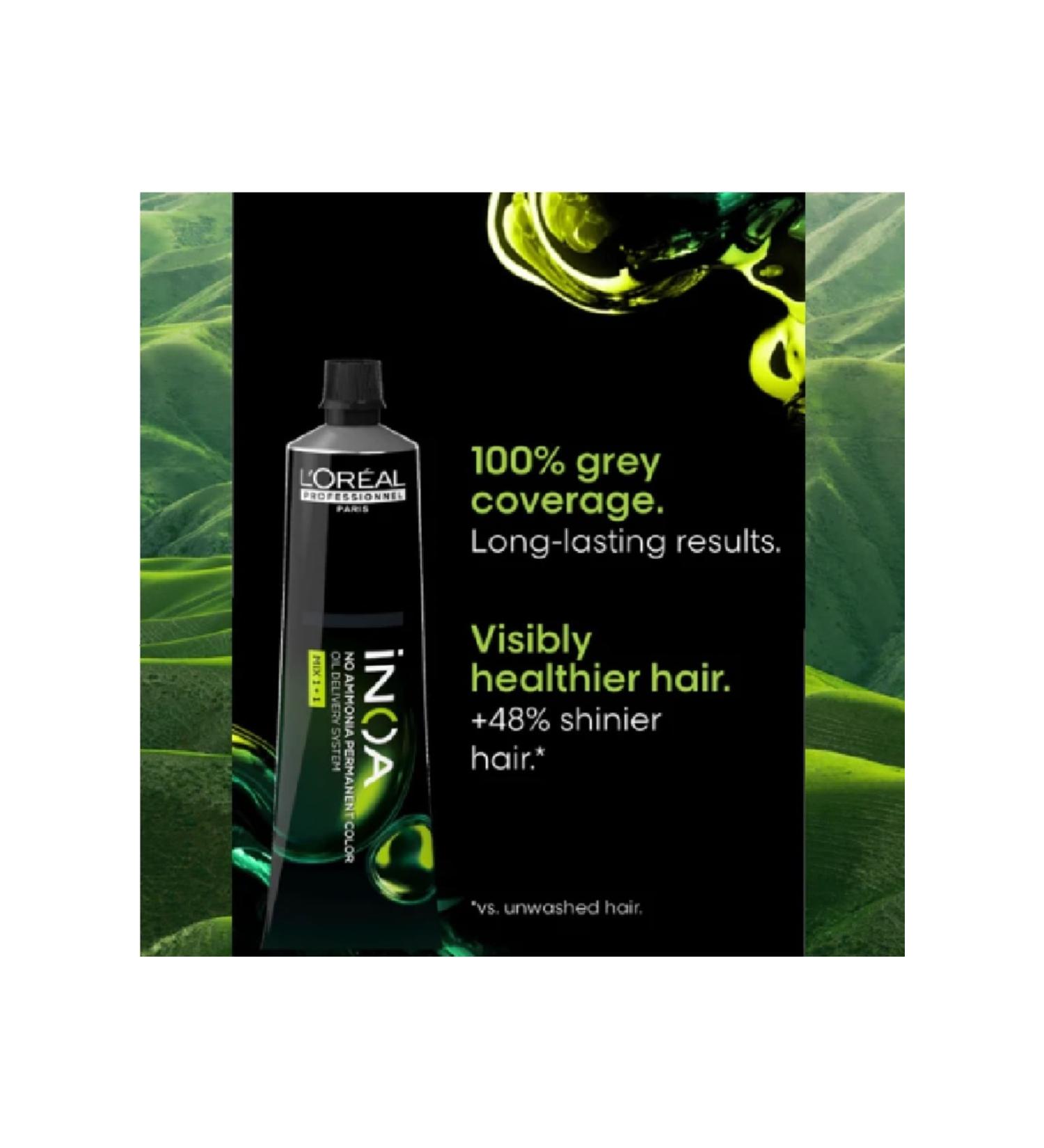 INOA High White Covering Glycerin Hair Dye 4.0 Intense Brown 60 gr. ECBeauty.X17